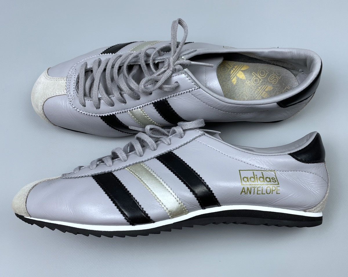 Vintage RARE Vintage 2004 adidas ANTELOPE Leather Trainer Size US 7 Size US 7 / EU 40 - 2 Thumbnail