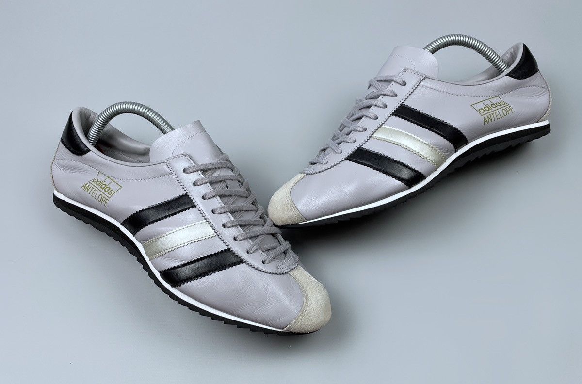 Vintage RARE Vintage 2004 adidas ANTELOPE Leather Trainer Size US 7 Size US 7 / EU 40 - 3 Thumbnail