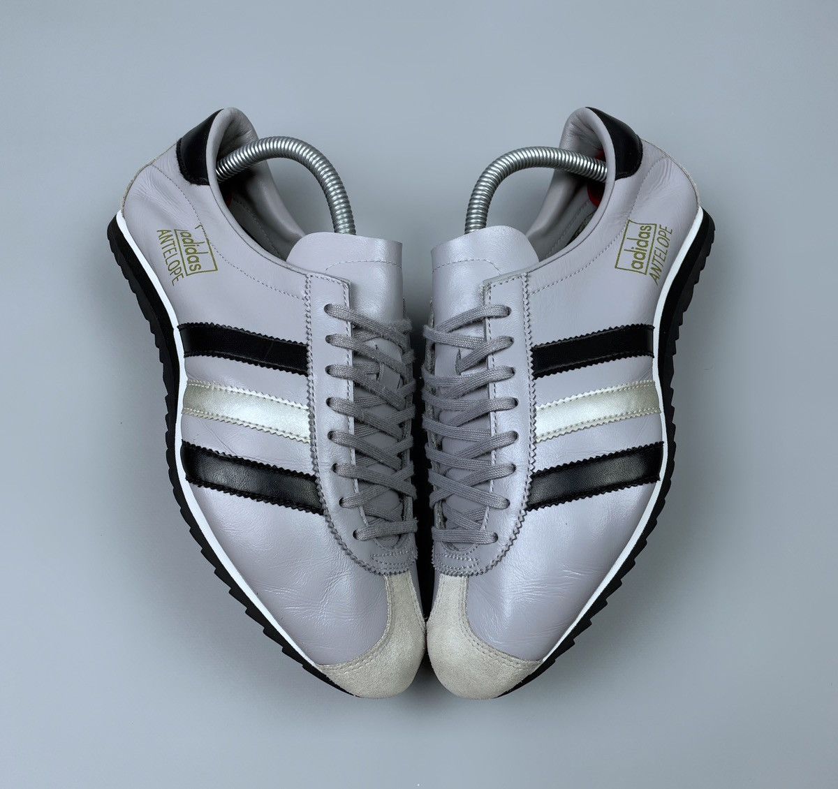 adidas gazelle silver green womens Vintage Adidas Gerd Muller Sneakers US 7 – dla dushy main image 0