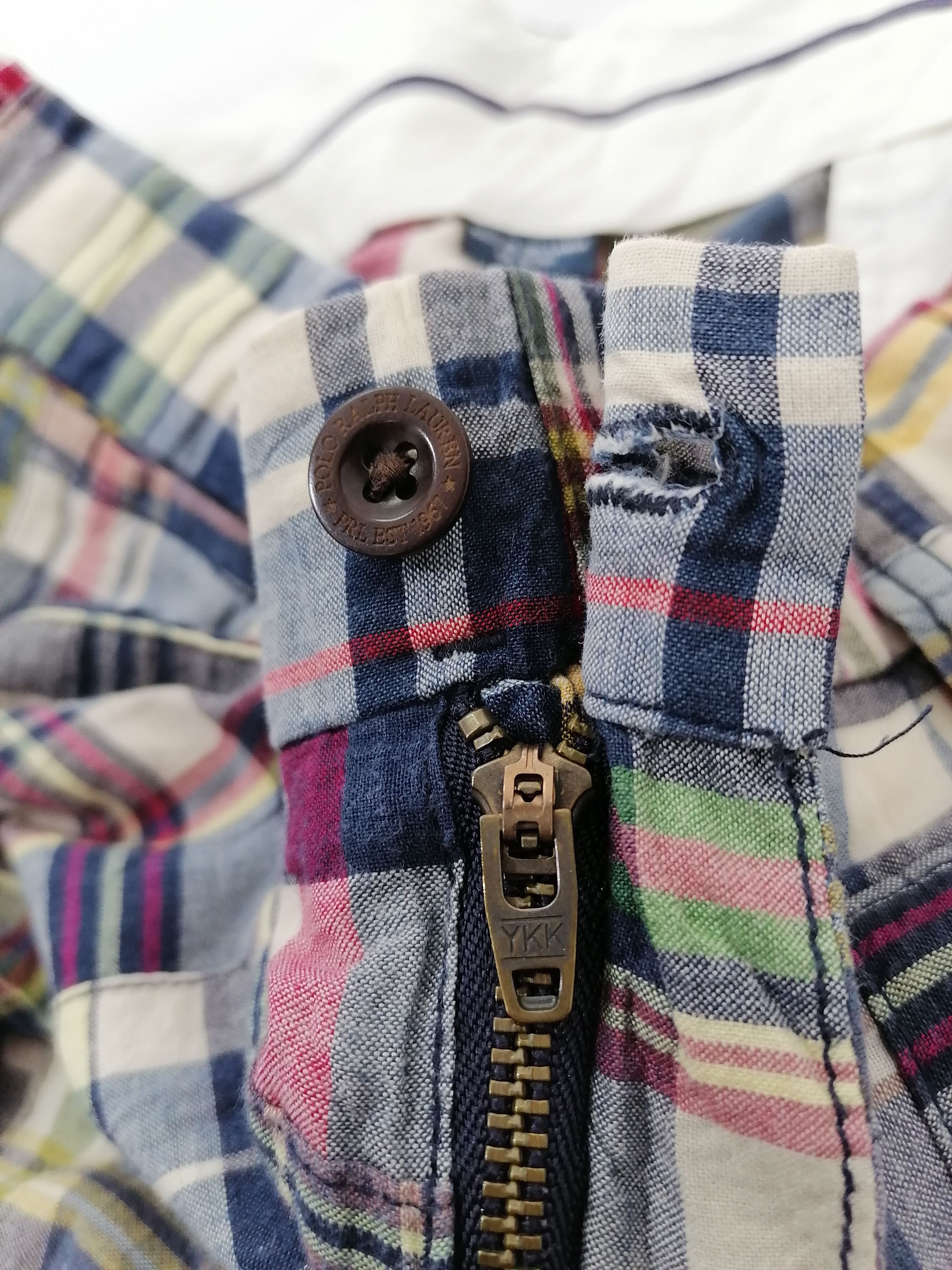 Polo Ralph Lauren Patchwork Polo Ralph Lauren Short Pants Size US 34 / EU 50 - 3 Thumbnail