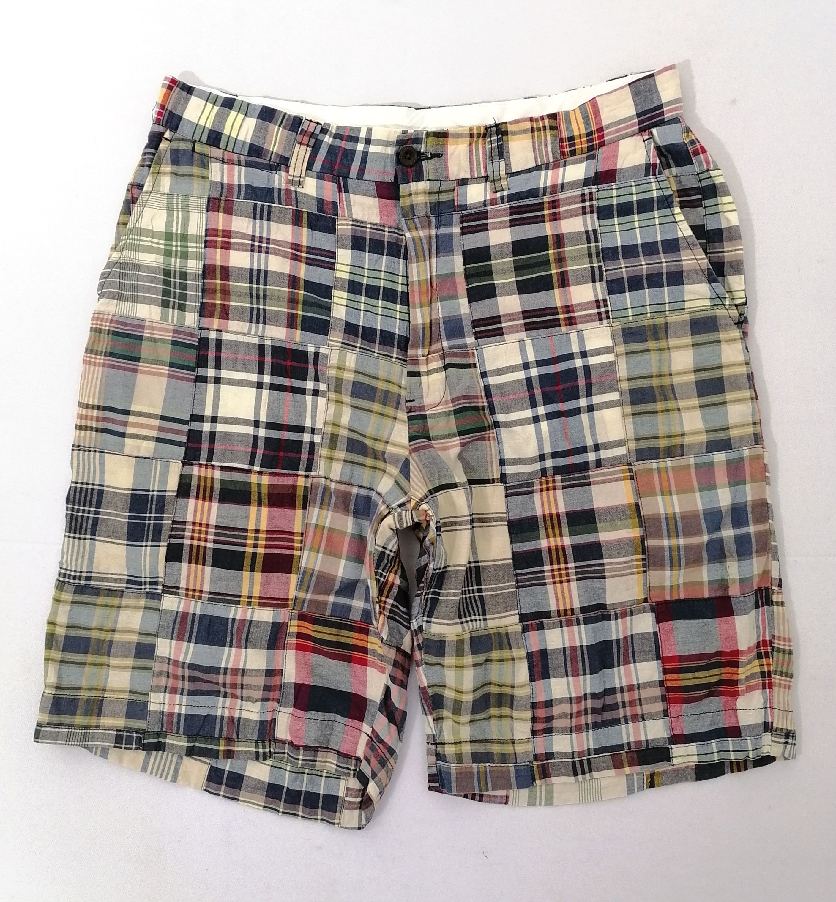 Polo Ralph Lauren Patchwork Polo Ralph Lauren Short Pants Size US 34 / EU 50 - 1 Thumbnail