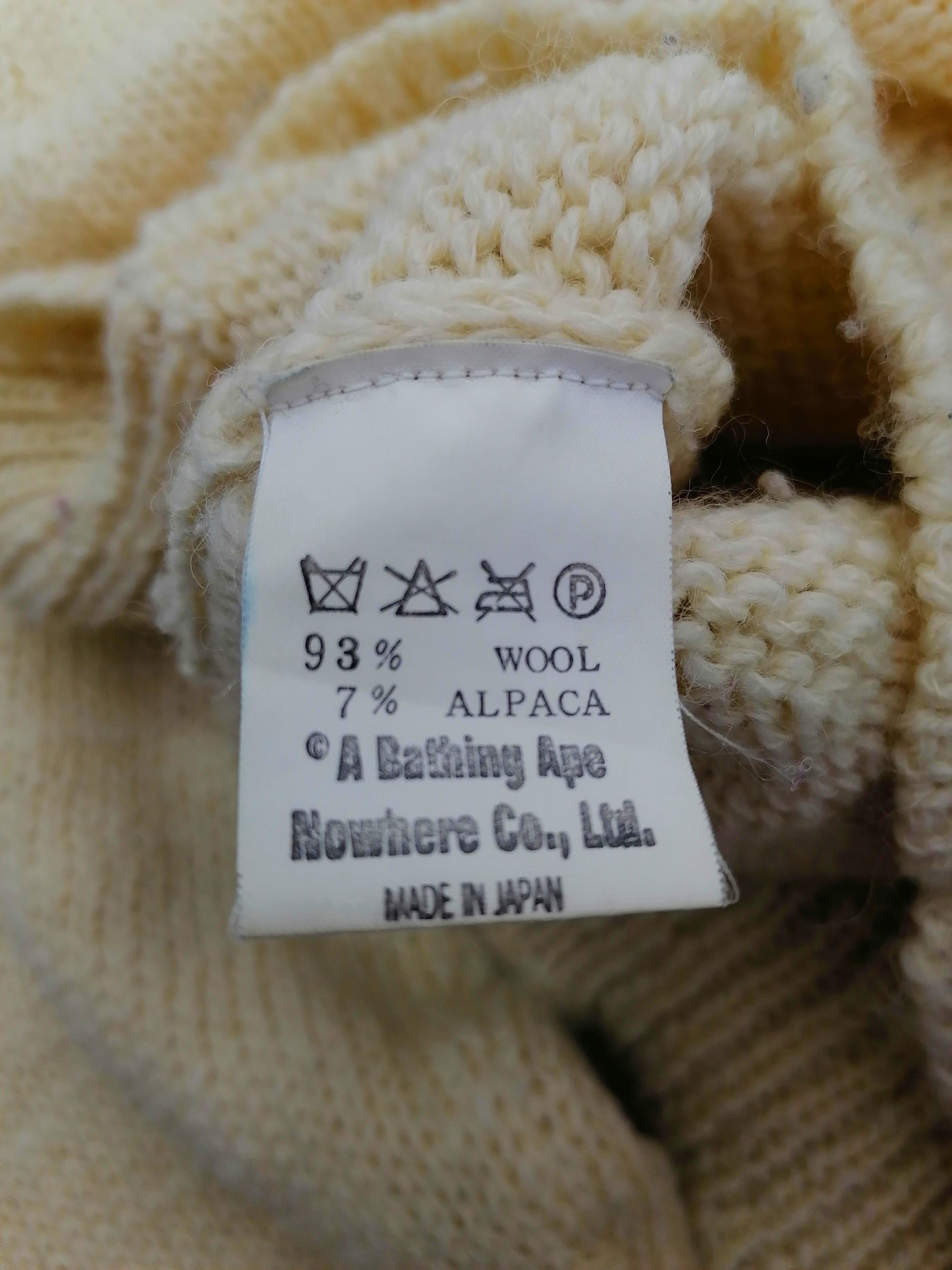 Bape Bathing Ape Knitwear Size US S / EU 44-46 / 1 - 5 Thumbnail