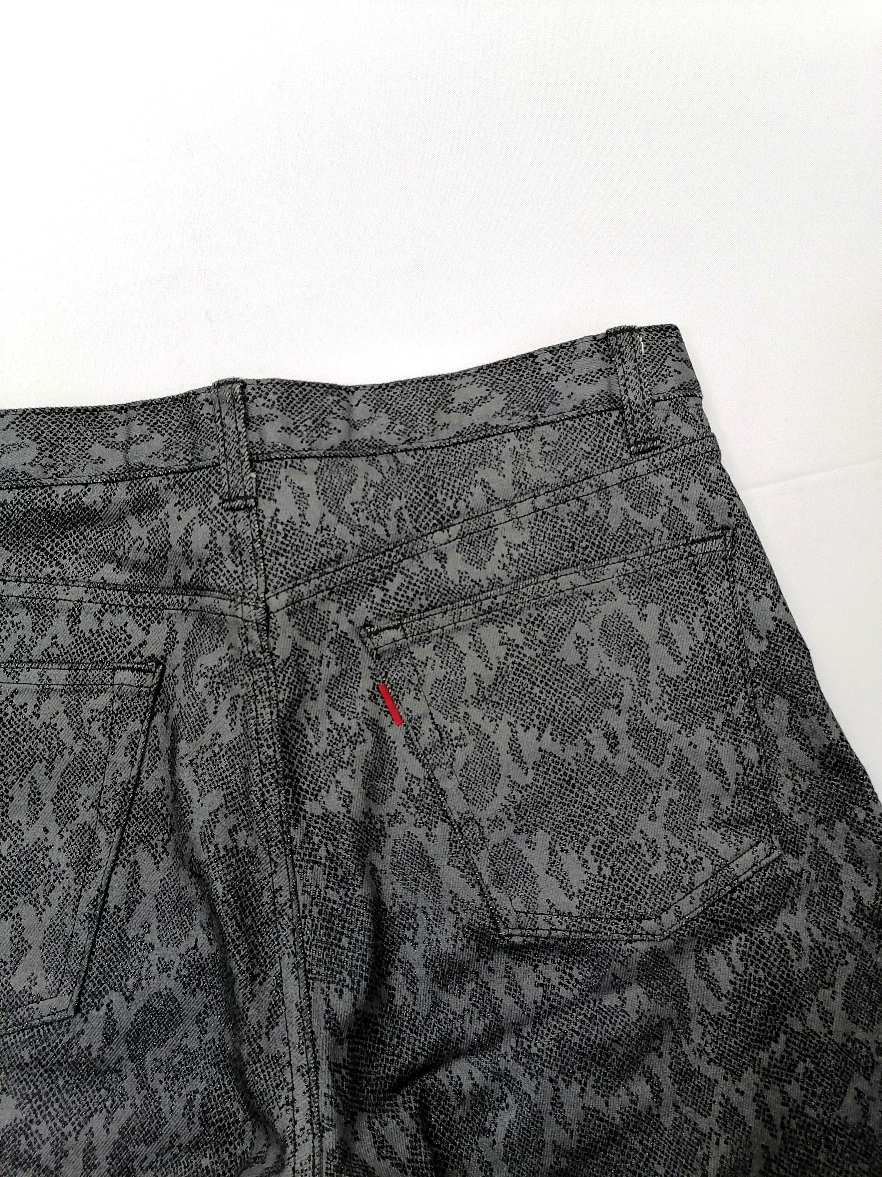 Designer × Japanese Brand Vintage Dark Phyton Luxury Design Jeans Size US 32 / EU 48 - 7 Thumbnail