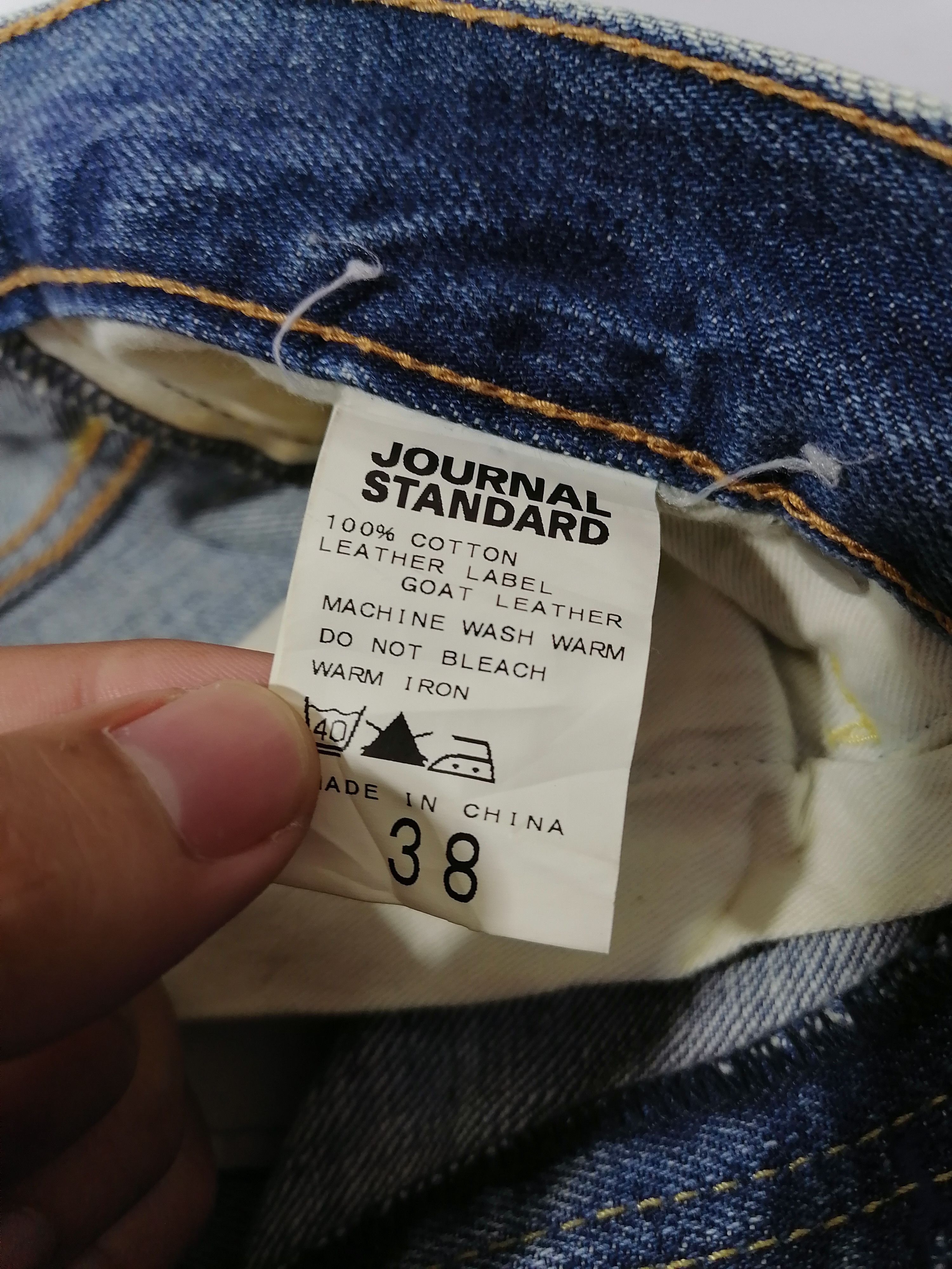 Journal Standard Journal Standard Selvedge Denim Jeans Size US 31 - 5 Thumbnail