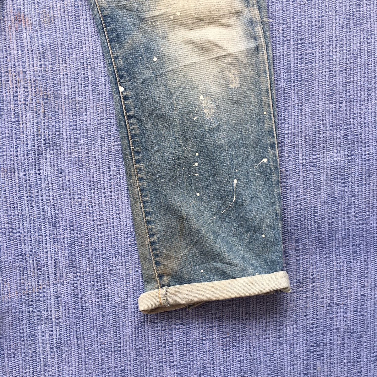 Japanese Brand distressed denim Size US 33 - 5 Thumbnail