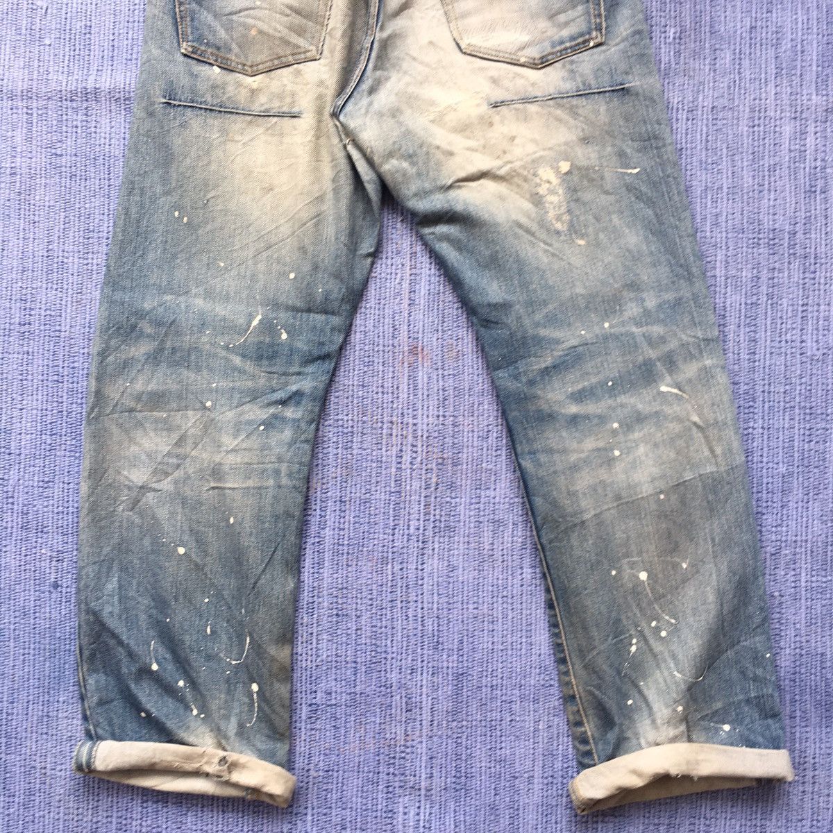 Japanese Brand distressed denim Size US 33 - 8 Thumbnail