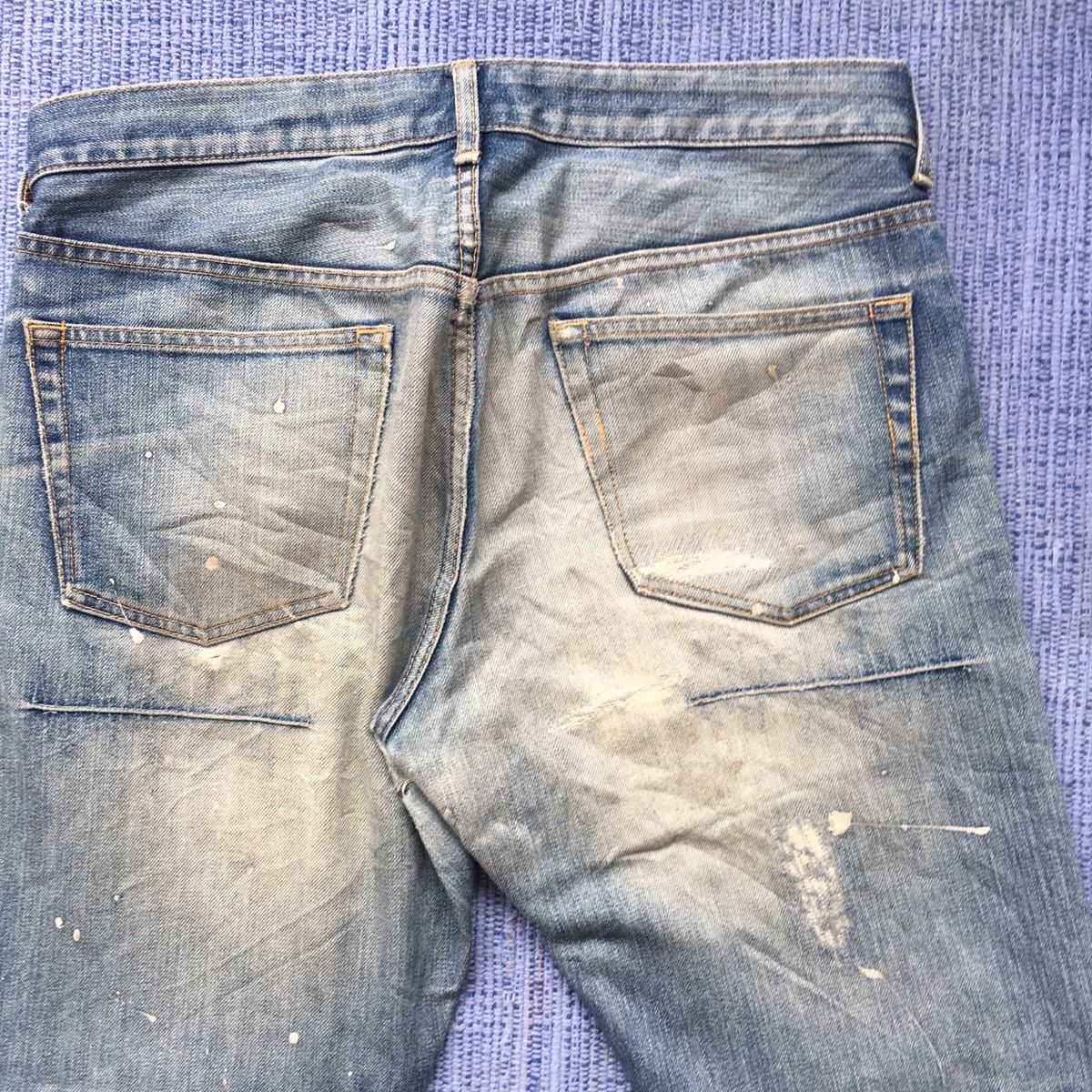 Japanese Brand distressed denim Size US 33 - 7 Thumbnail