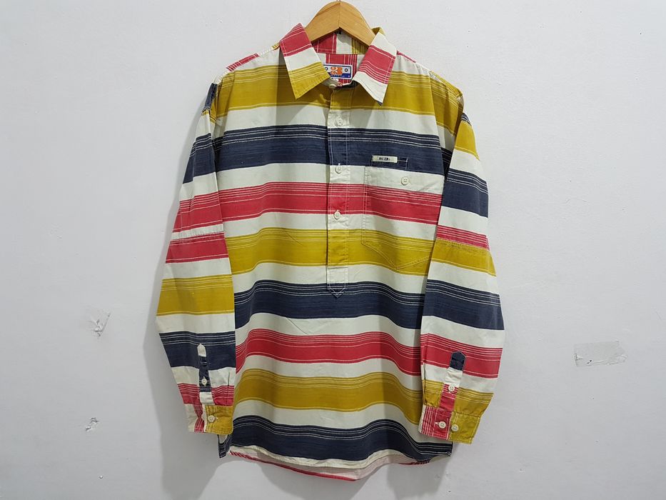 Nigel Cabourn Vintage Nigel Cabourn Color Block Popover Pullover