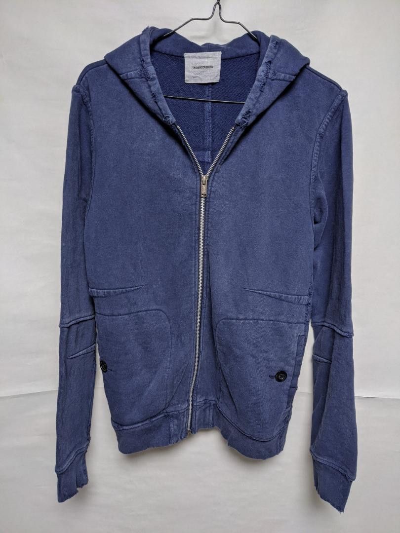 Undercover Distressed Faded Hoodie Size US S / EU 44-46 / 1 - 1 Thumbnail