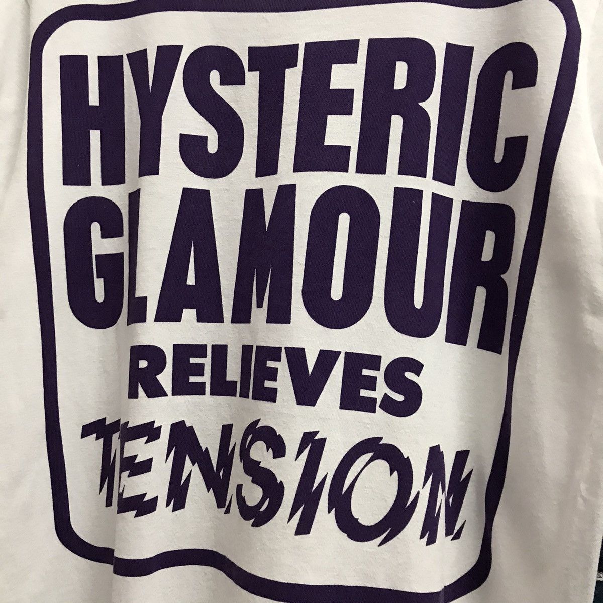Hysteric Glamour Vintage Hysteric Glamour Relieves Tension TShirt Size US M / EU 48-50 / 2 - 5 Thumbnail