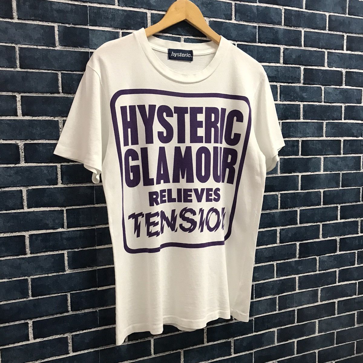 Hysteric Glamour Vintage Hysteric Glamour Relieves Tension TShirt Size US M / EU 48-50 / 2 - 2 Thumbnail