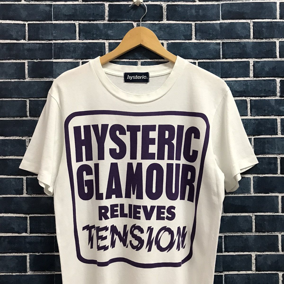 Hysteric Glamour Vintage Hysteric Glamour Relieves Tension TShirt Size US M / EU 48-50 / 2 - 3 Thumbnail