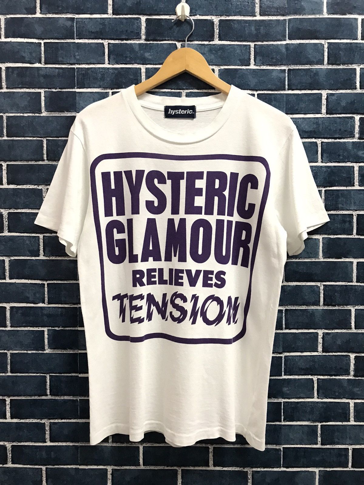 Hysteric Glamour Vintage Hysteric Glamour Relieves Tension TShirt Size US M / EU 48-50 / 2 - 1 Thumbnail