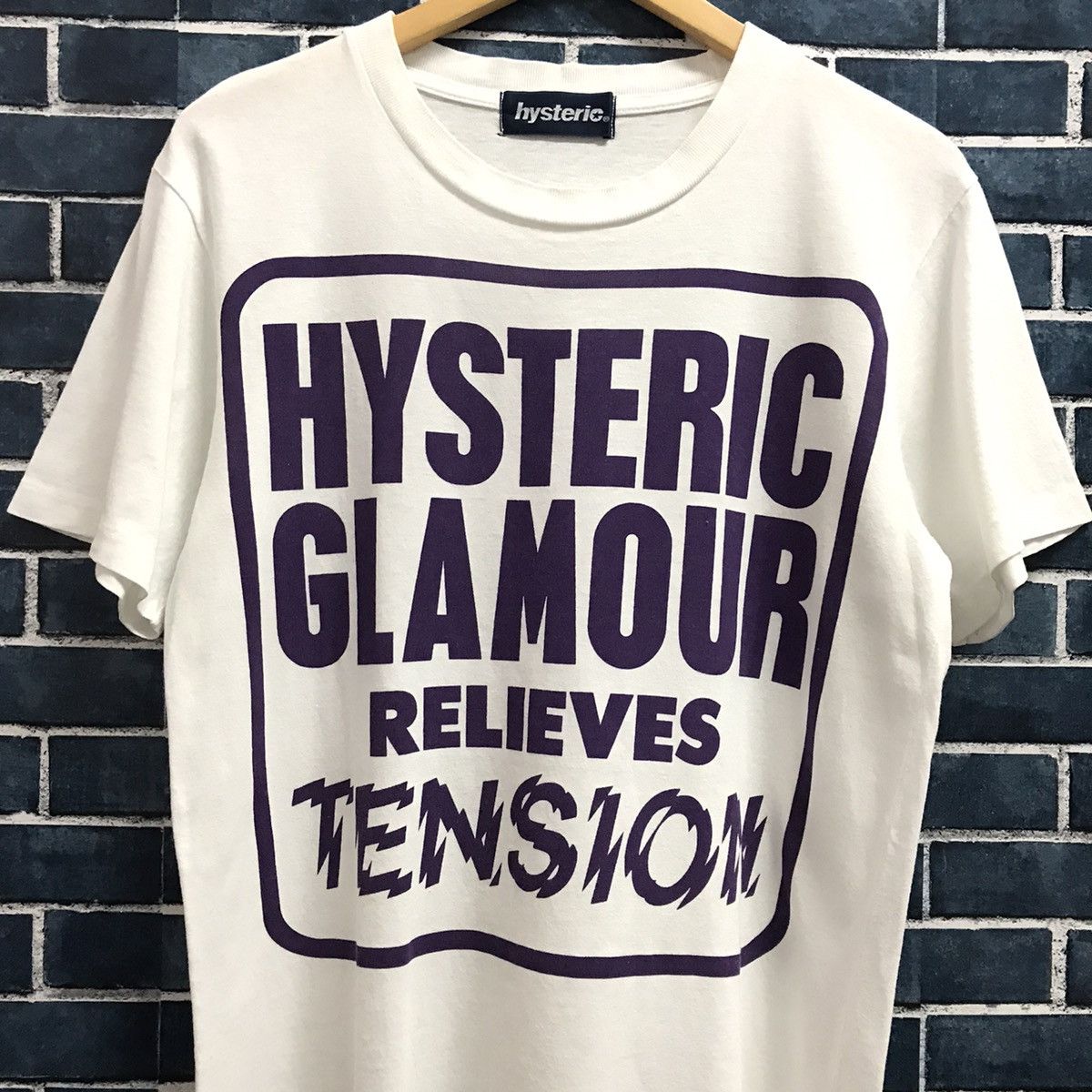 Hysteric Glamour Vintage Hysteric Glamour Relieves Tension TShirt Size US M / EU 48-50 / 2 - 4 Thumbnail