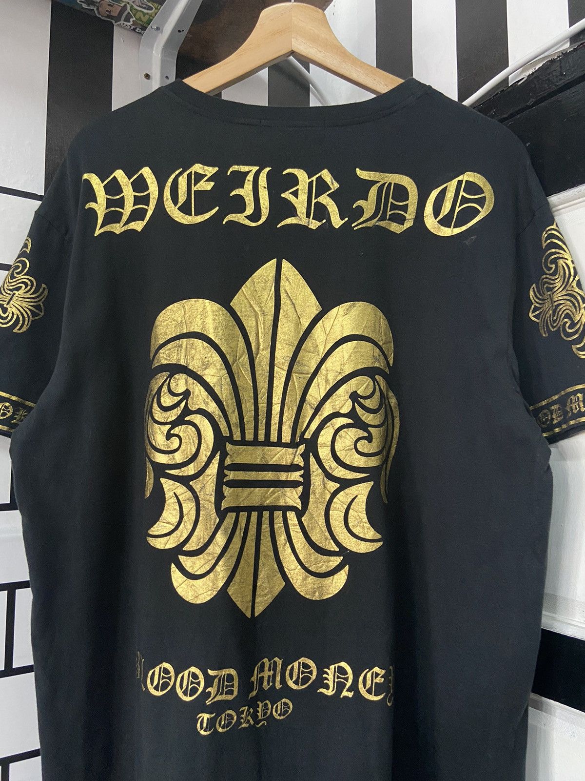 Designer × Japanese Brand × Vintage Archive Blood Money Tokyo Horses Cross Gothic Tshirt Size US L / EU 52-54 / 3 - 11 Thumbnail