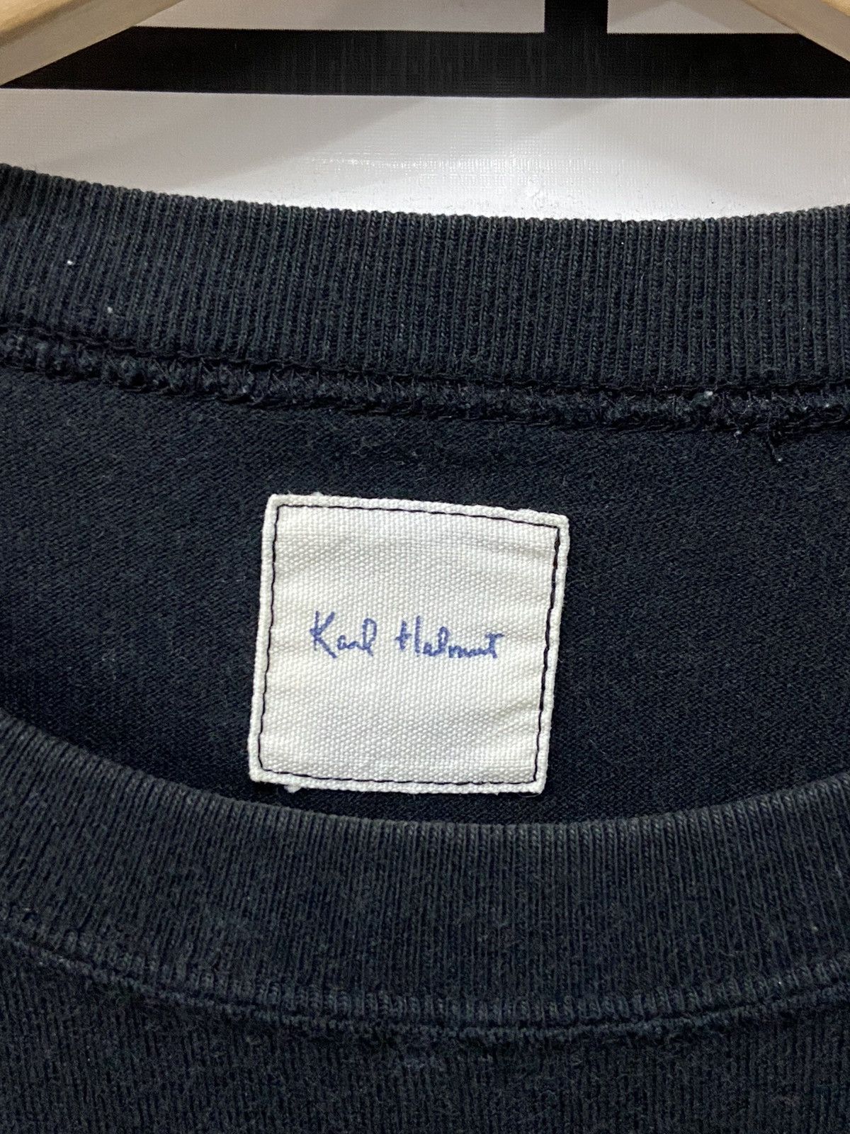 Japanese Brand × Karl Helmut × Vintage Vintage Karl Helmut Patched Embroidered Tshirt Size US L / EU 52-54 / 3 - 8 Thumbnail