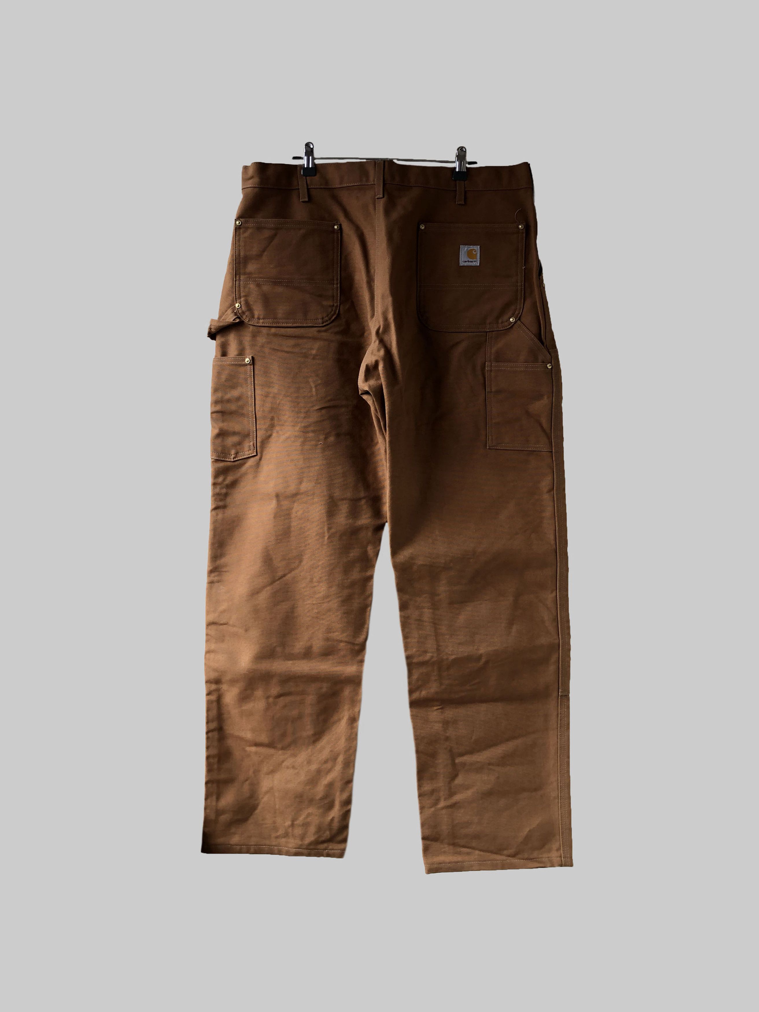 Carhartt Vintage Carhartt Double Knee Dungarees 38x32 Size US 38 / EU 54 - 1 Thumbnail