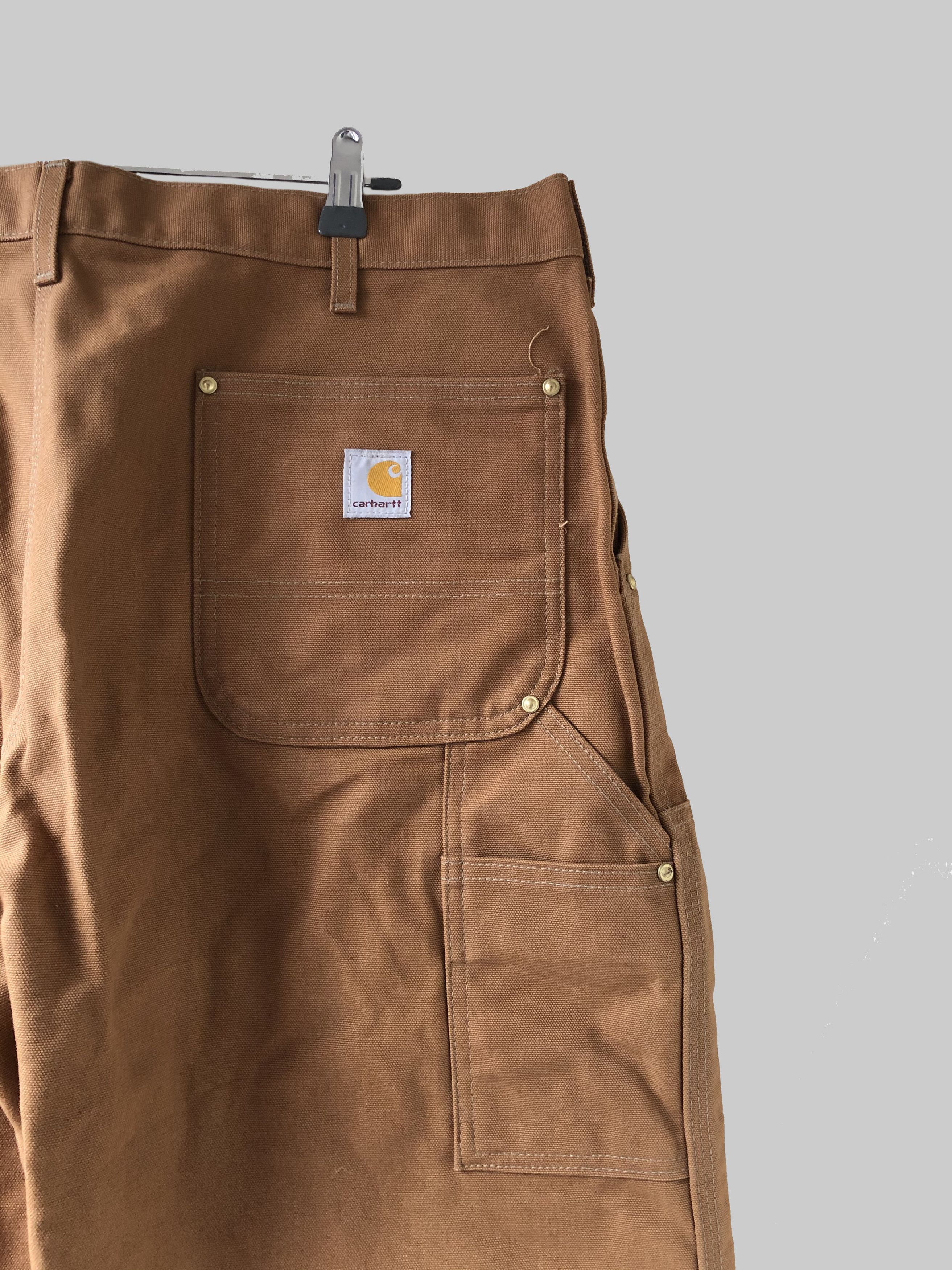 Carhartt Vintage Carhartt Double Knee Dungarees 38x32 Size US 38 / EU 54 - 4 Thumbnail