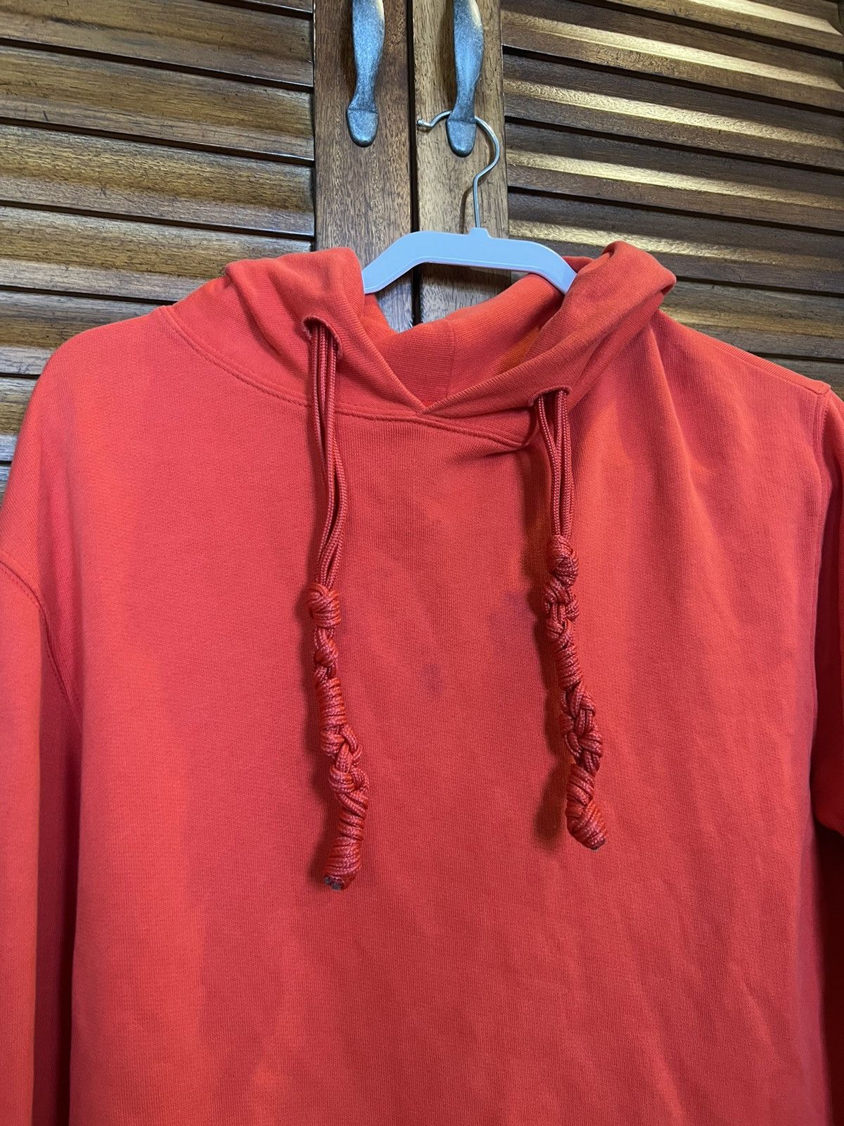 Off-White Off White 2014 First Season Knotted Strings Hoodie Red Size US M / EU 48-50 / 2 - 5 Thumbnail
