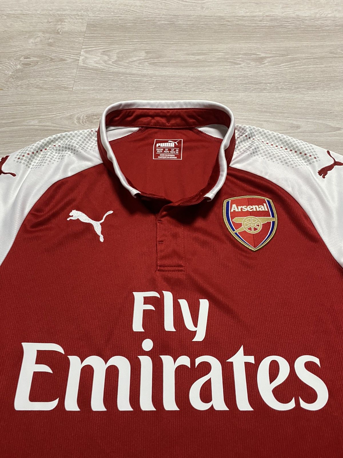 ARSNL PUMA ARSENAL Soccer Jersey Home away size S Size US S / EU 44-46 / 1 - 2 Thumbnail