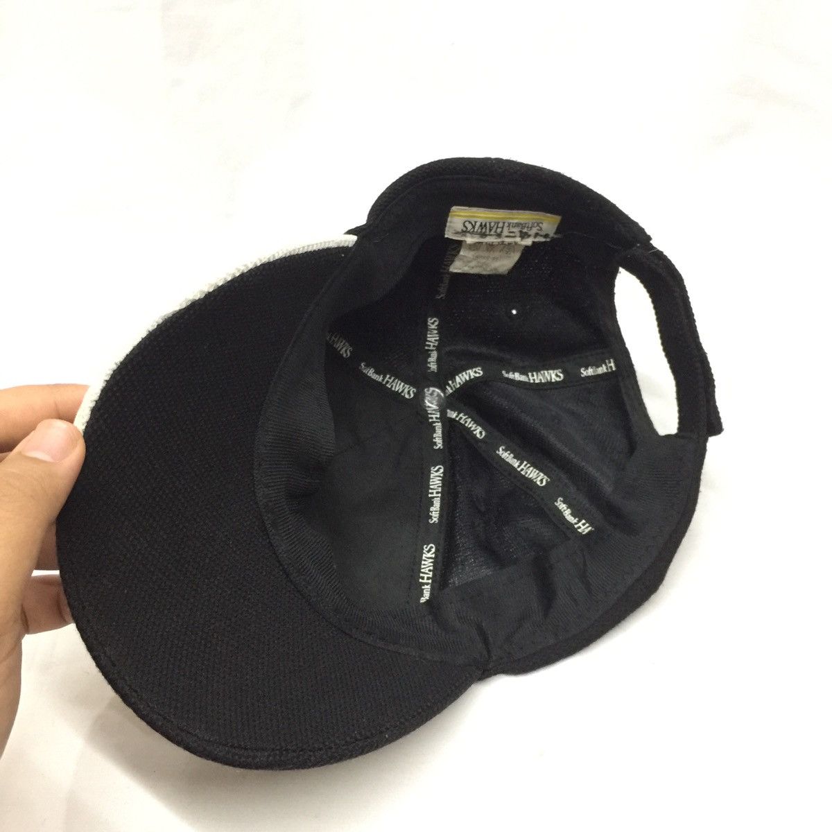 Japanese Brand Fukuoka Softbank Hawks Japanese Baseball Hats Caps Size ONE SIZE - 6 Thumbnail