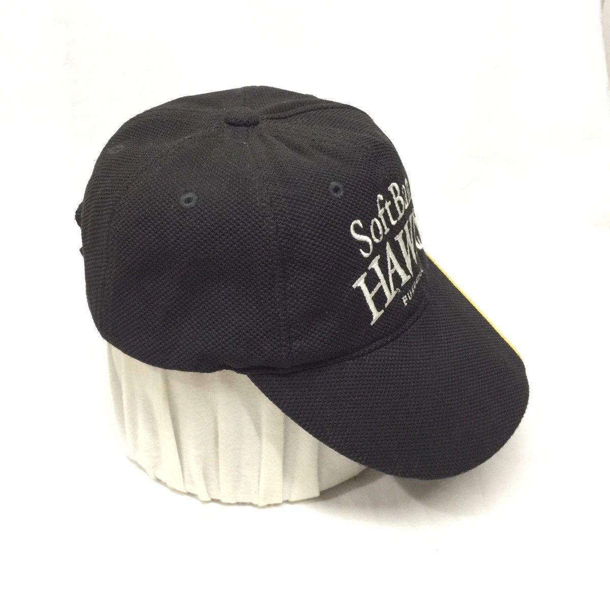 Japanese Brand Fukuoka Softbank Hawks Japanese Baseball Hats Caps Size ONE SIZE - 4 Thumbnail
