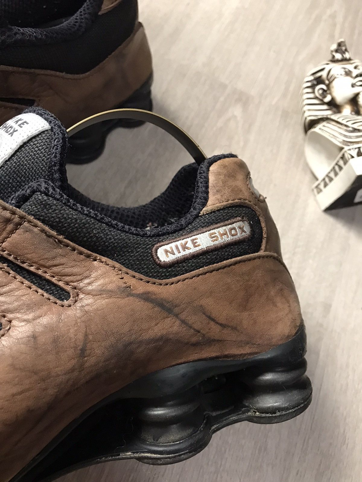 Nike Vintage Nike Shox Total 2006 Brown size US 8,5 Size US 8.5 / EU 41-42 - 3 Thumbnail