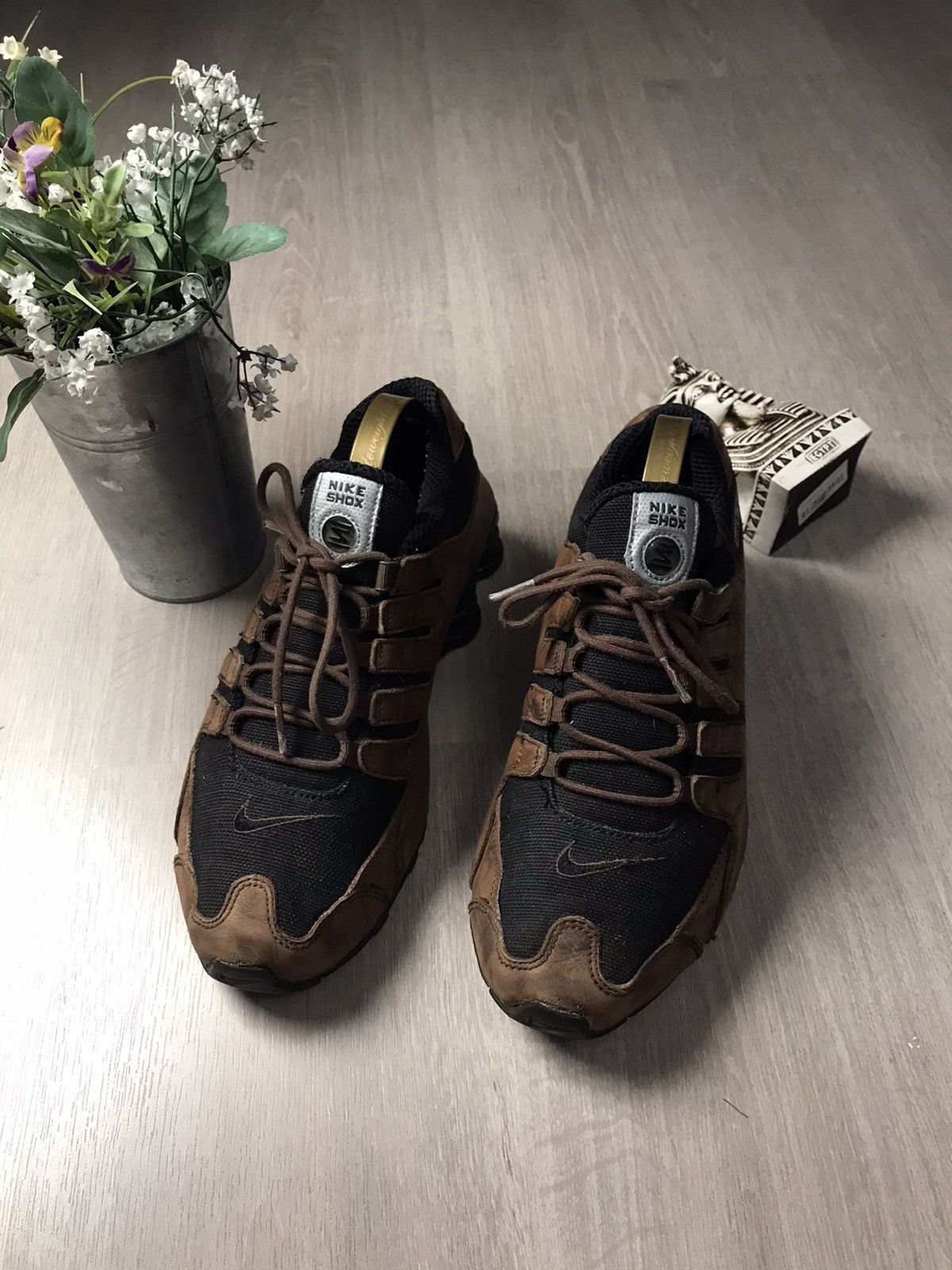 Nike Vintage Nike Shox Total 2006 Brown size US 8,5 Size US 8.5 / EU 41-42 - 1 Thumbnail