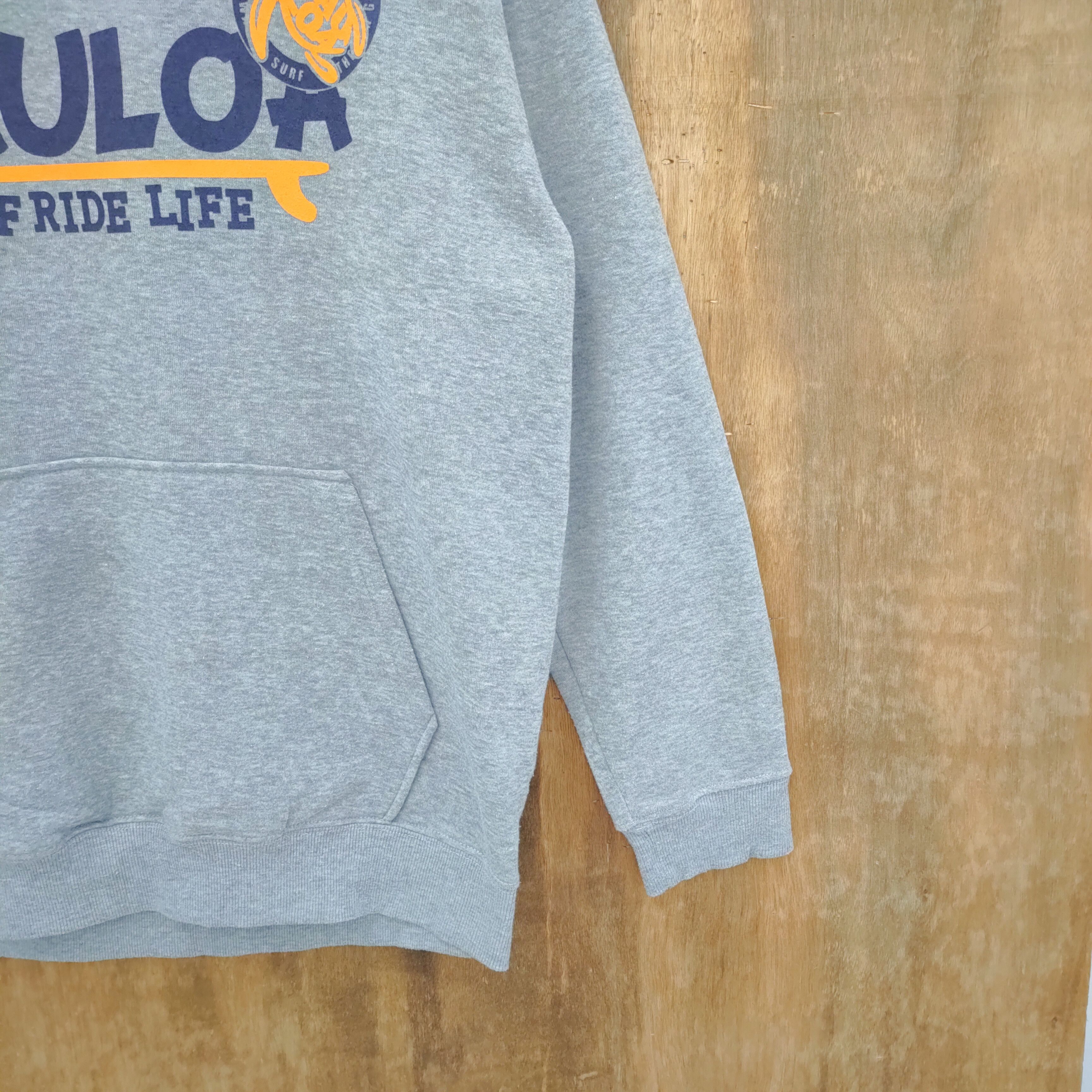 Japanese Brand × Vision Streetwear REAL STANDARD MOULOA SURF RIDE LIFE SWEATSHIRT HOODIE Size US L / EU 52-54 / 3 - 4 Thumbnail