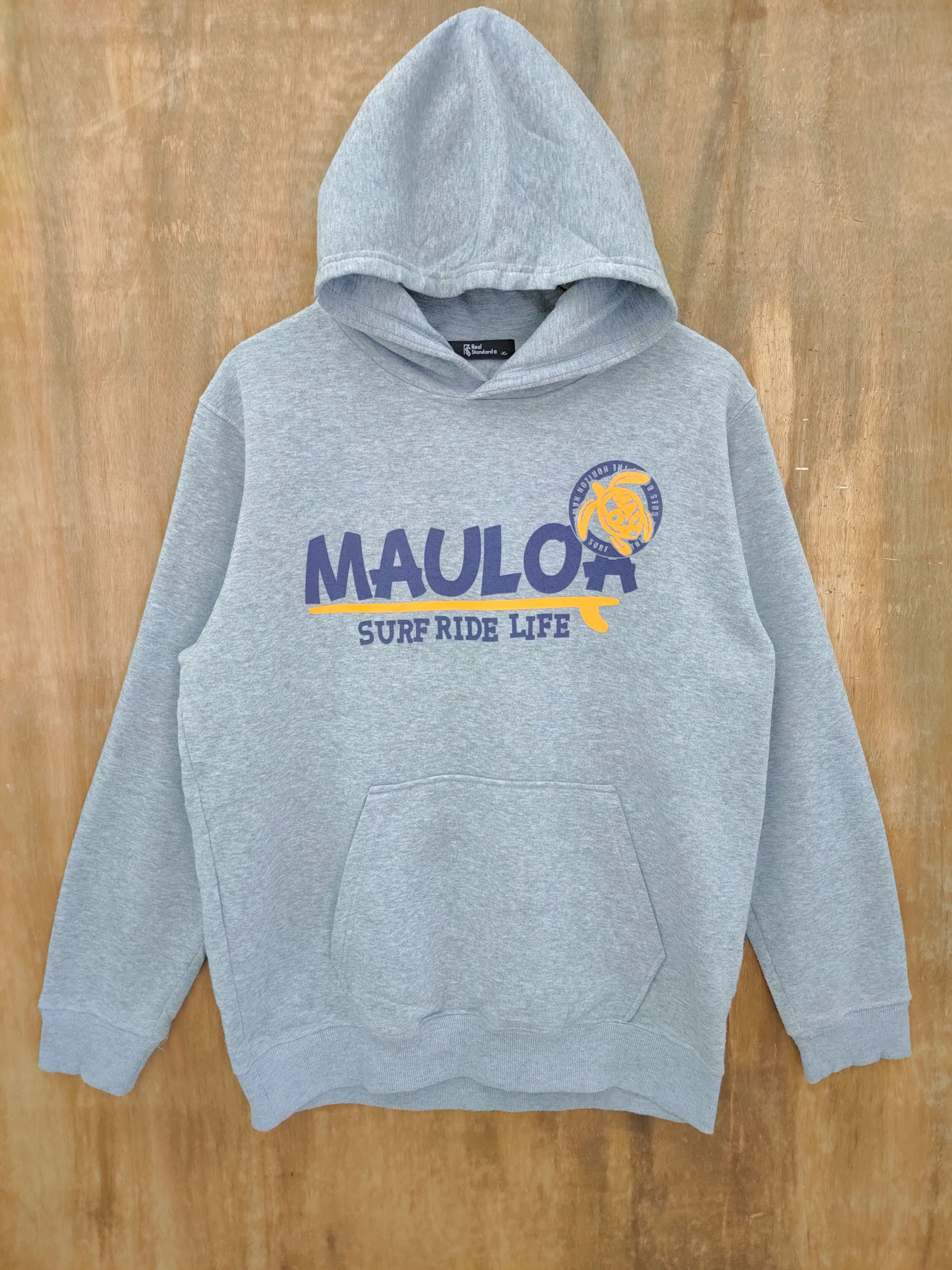 Japanese Brand × Vision Streetwear REAL STANDARD MOULOA SURF RIDE LIFE SWEATSHIRT HOODIE Size US L / EU 52-54 / 3 - 1 Thumbnail
