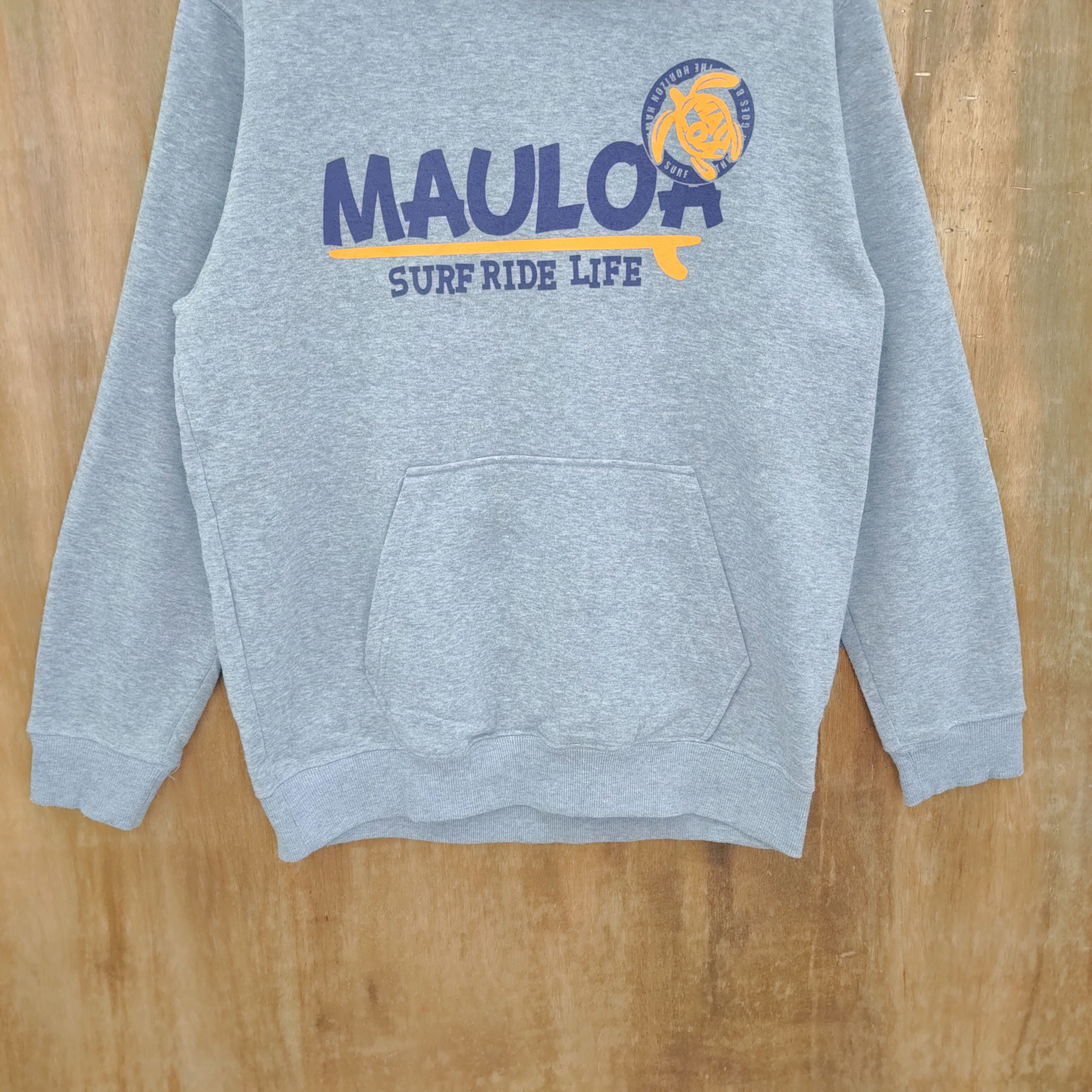 Japanese Brand × Vision Streetwear REAL STANDARD MOULOA SURF RIDE LIFE SWEATSHIRT HOODIE Size US L / EU 52-54 / 3 - 3 Thumbnail