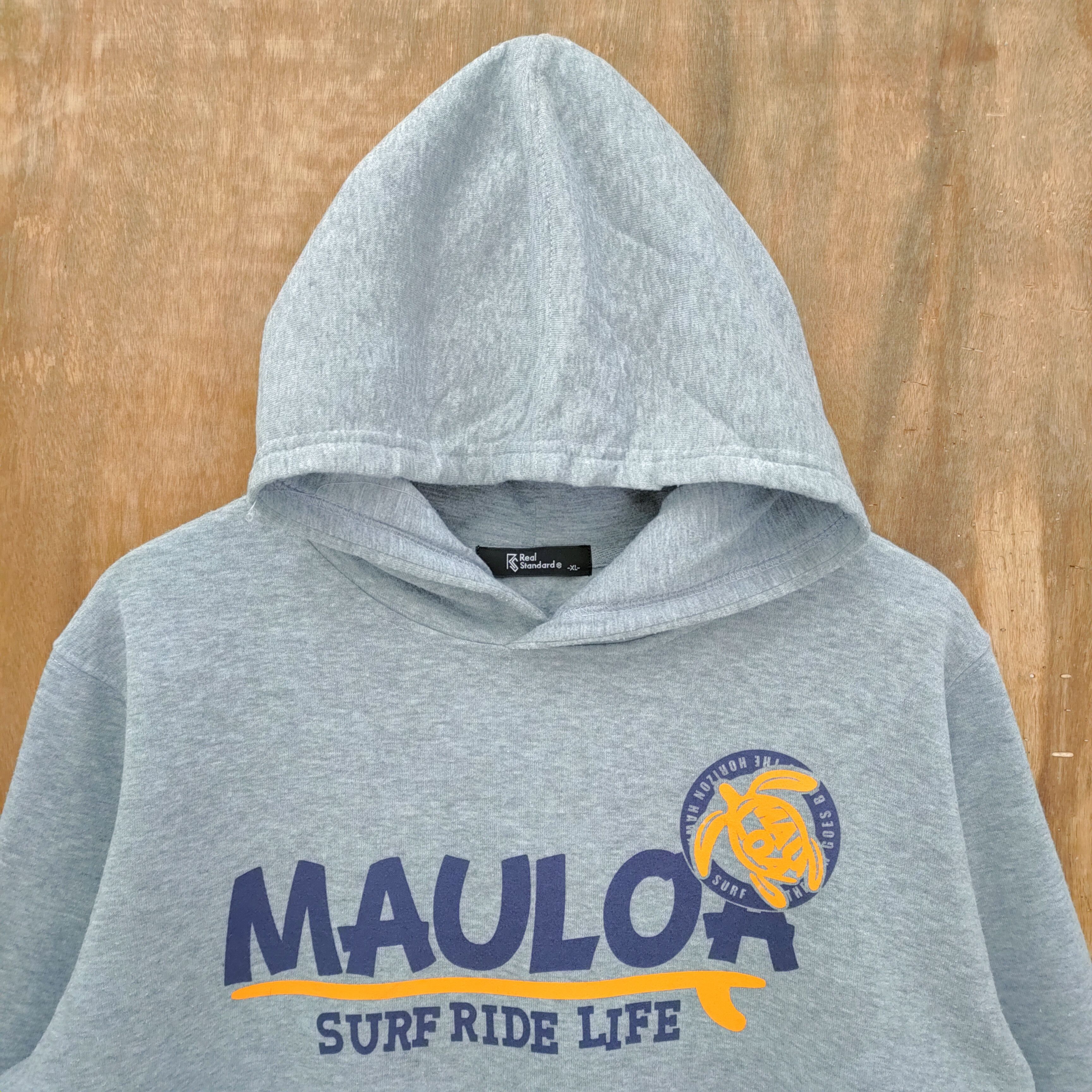 Japanese Brand × Vision Streetwear REAL STANDARD MOULOA SURF RIDE LIFE SWEATSHIRT HOODIE Size US L / EU 52-54 / 3 - 2 Thumbnail