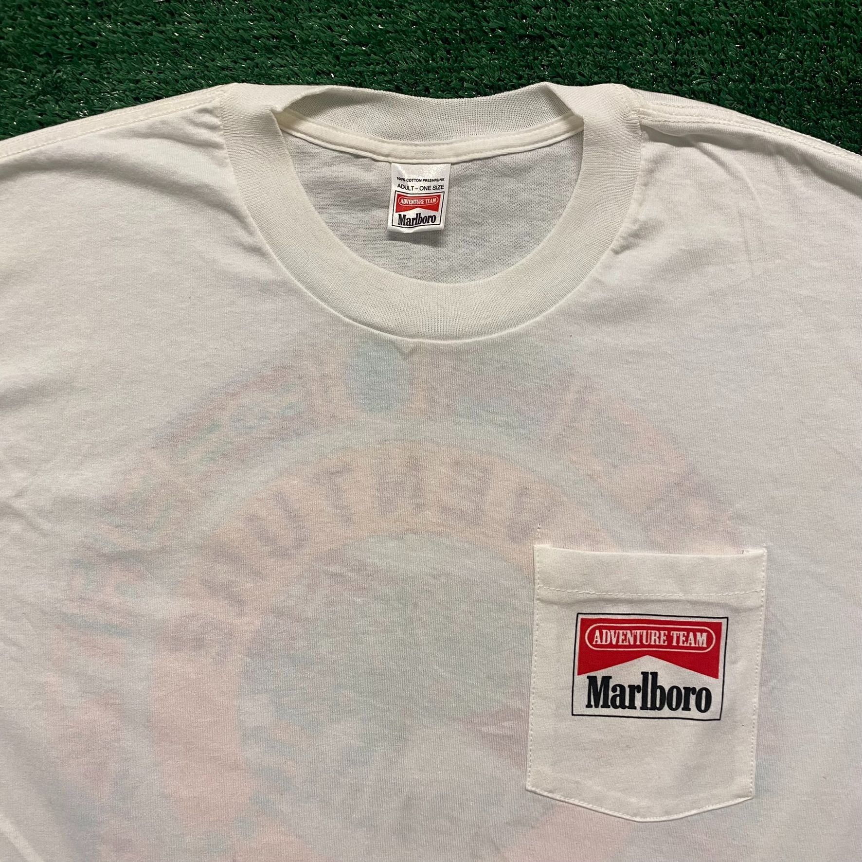 Marlboro Crazy Vintage 90s Marlboro Lizard Single Stitch T-Shirt Size US XL / EU 56 / 4 - 3 Thumbnail