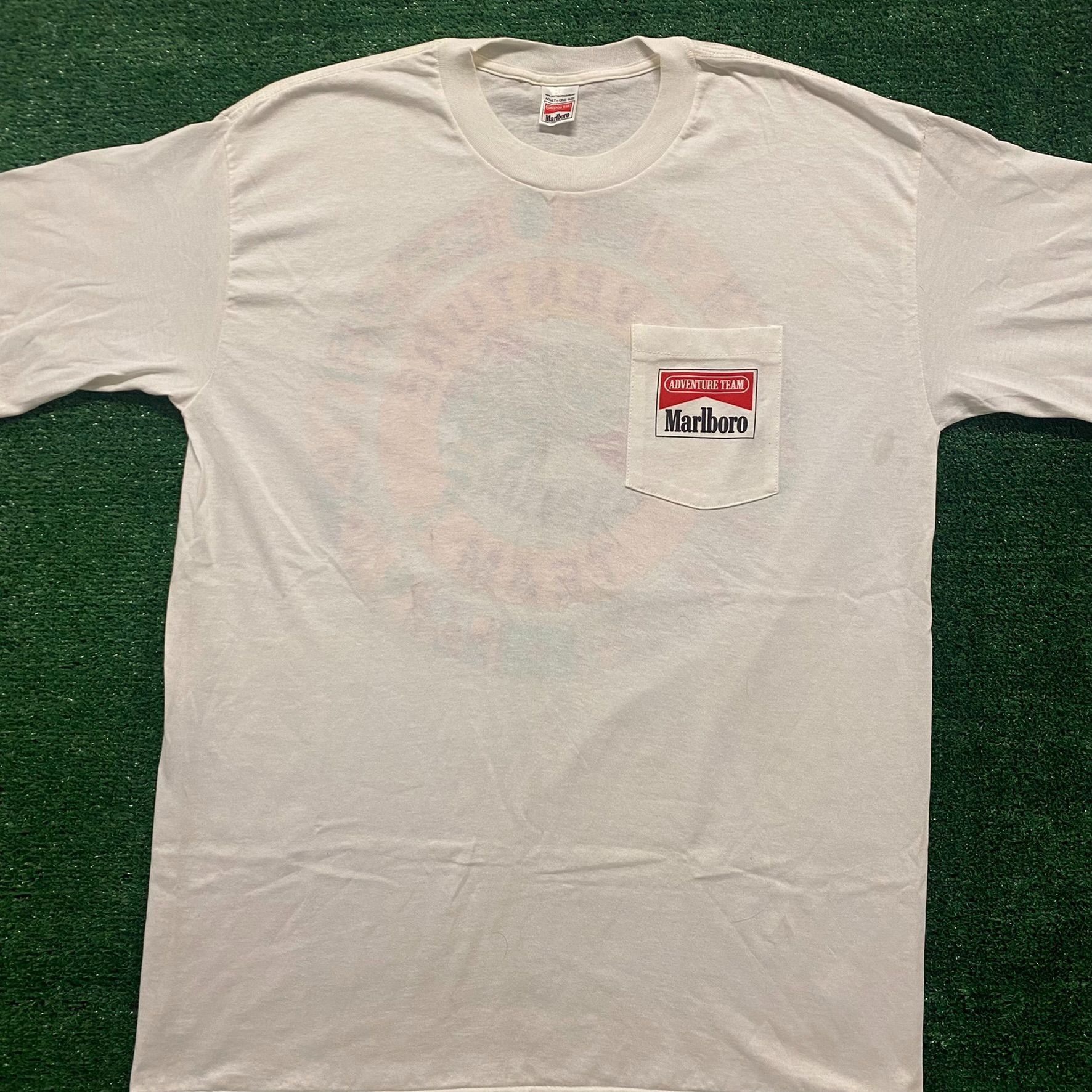 Marlboro Crazy Vintage 90s Marlboro Lizard Single Stitch T-Shirt Size US XL / EU 56 / 4 - 2 Thumbnail
