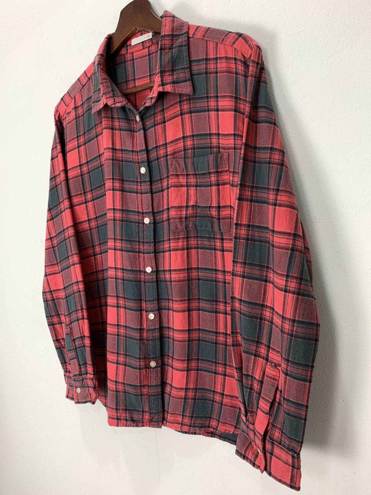 Flannel × Japanese Brand × The Vermont Flannel Company Tartan Plaid Checker Punk Streetwear Cowboy Flannel Jacket Size US L / EU 52-54 / 3 - 7 Thumbnail