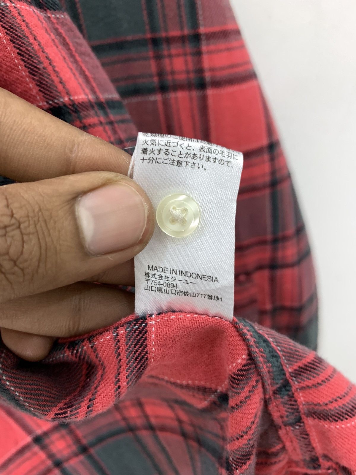 Flannel × Japanese Brand × The Vermont Flannel Company Tartan Plaid Checker Punk Streetwear Cowboy Flannel Jacket Size US L / EU 52-54 / 3 - 16 Thumbnail