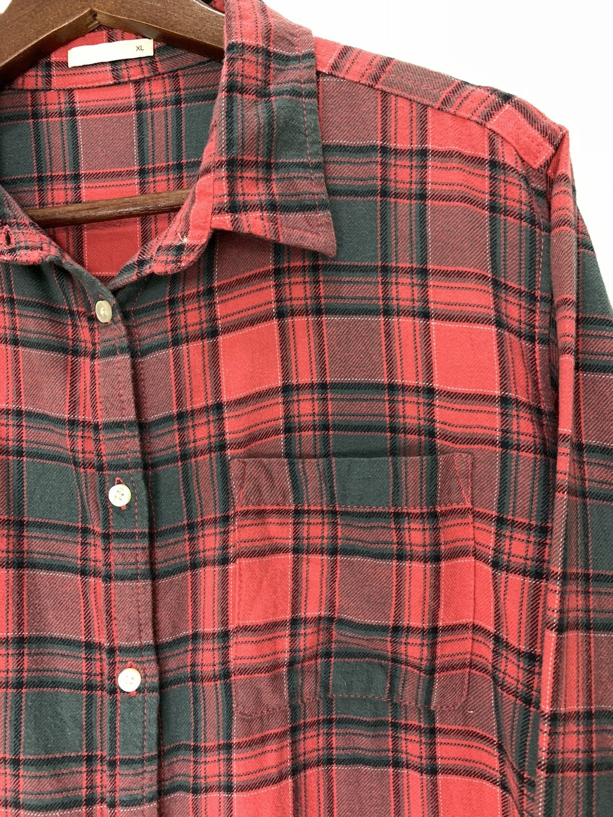 Flannel × Japanese Brand × The Vermont Flannel Company Tartan Plaid Checker Punk Streetwear Cowboy Flannel Jacket Size US L / EU 52-54 / 3 - 8 Thumbnail