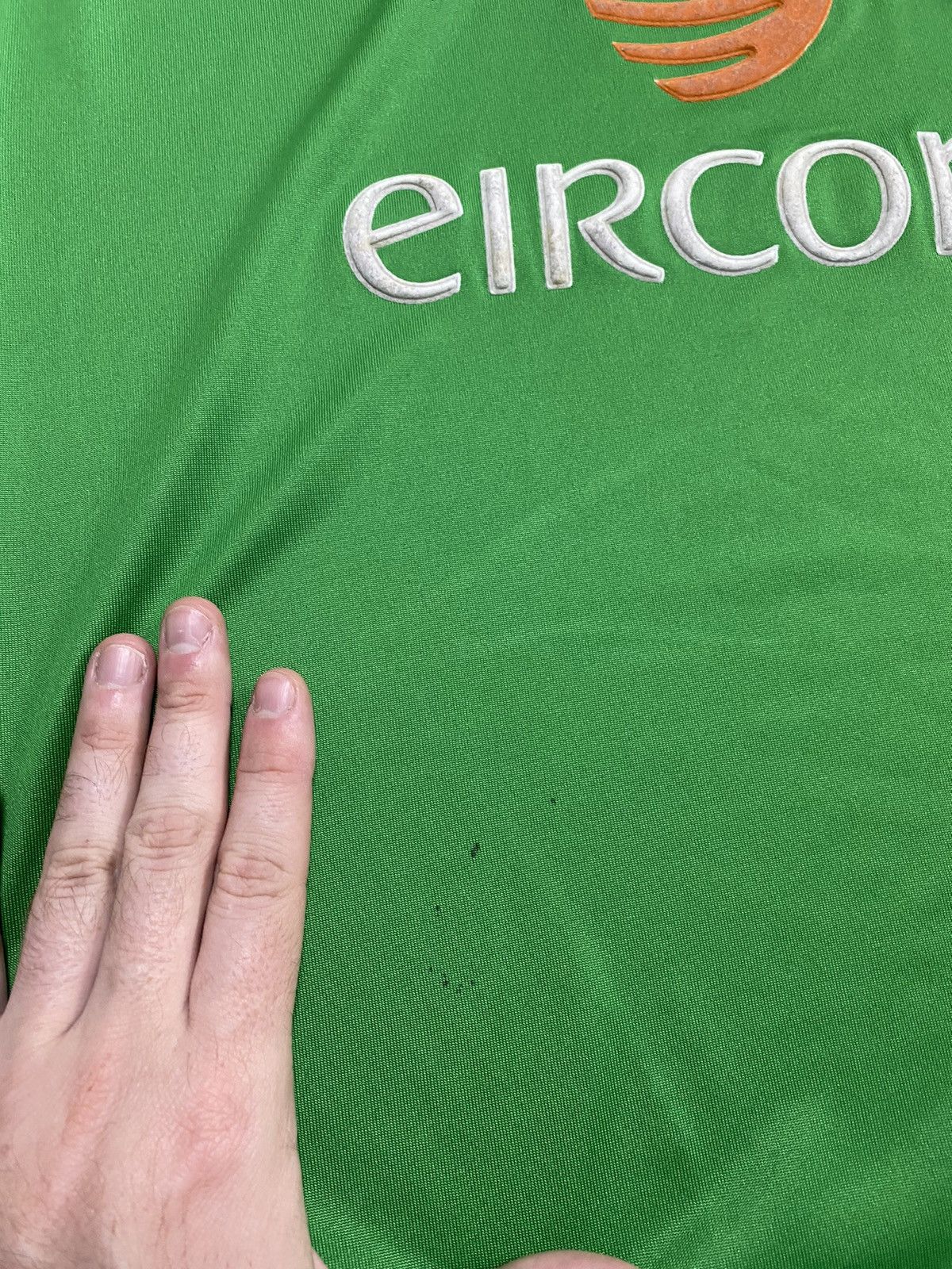Umbro Republic of Ireland football shirt 2006 Soccer Jersey Tee Size US M / EU 48-50 / 2 - 7 Thumbnail