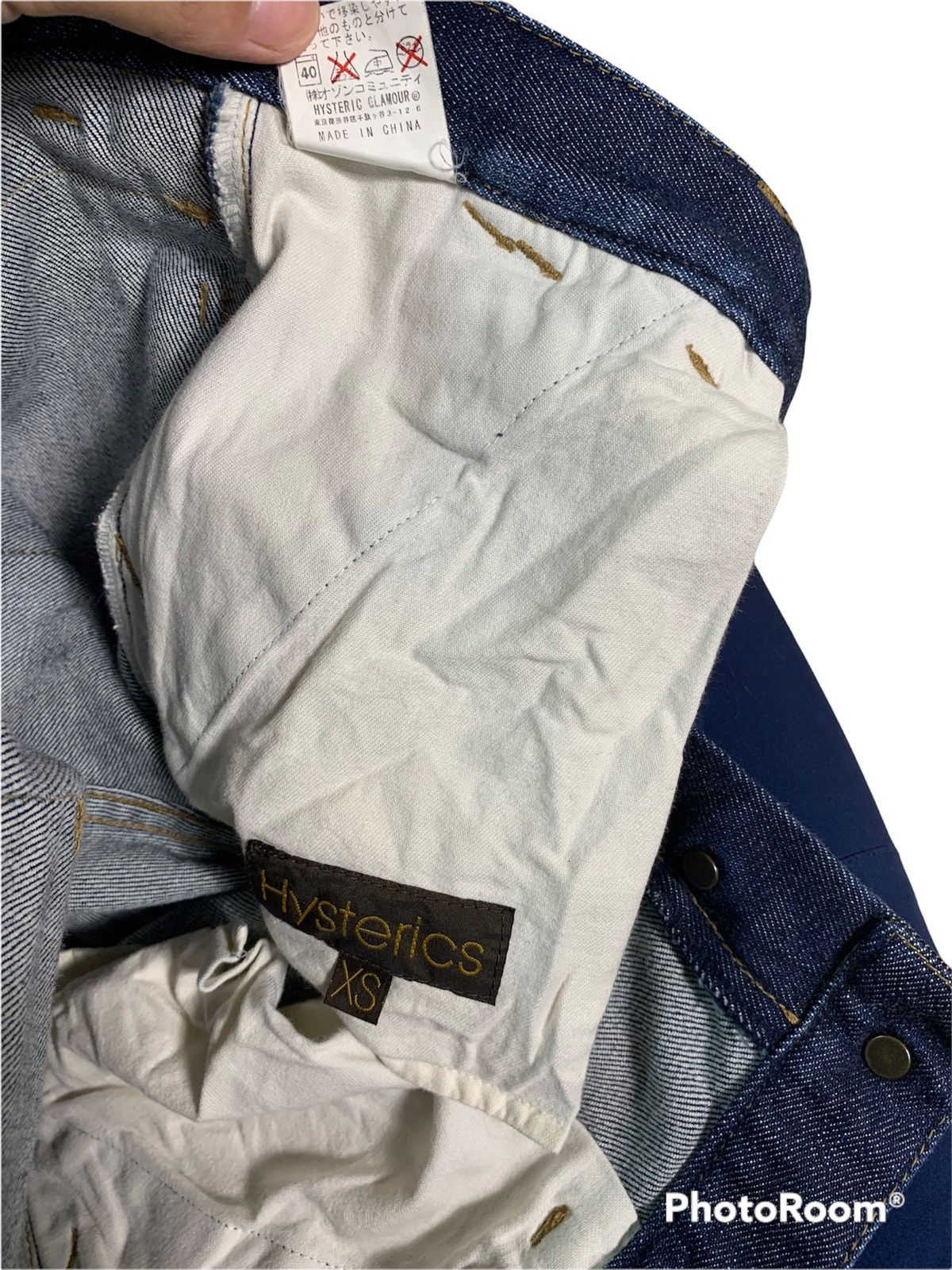 Hysteric Glamour Hysteric Glamour Cargo Jeans Pocket Tactical Denim Size US 29 - 12 Thumbnail
