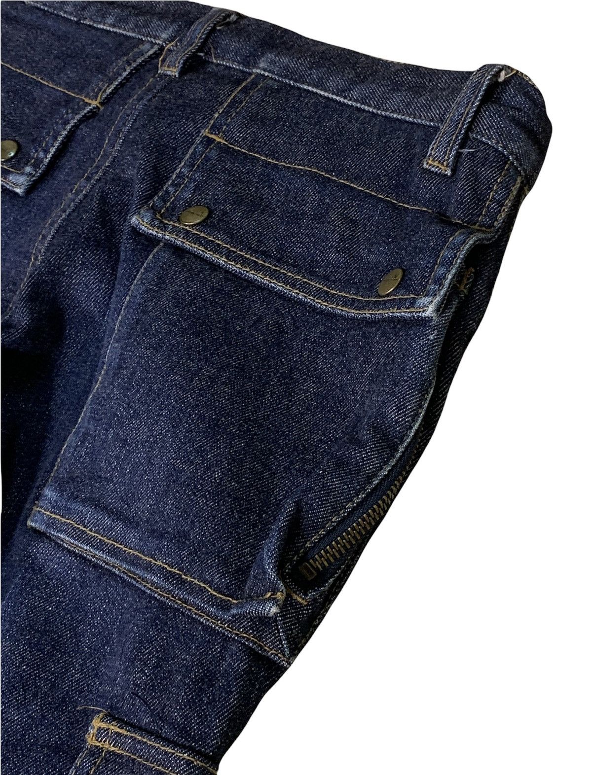 Hysteric Glamour Hysteric Glamour Cargo Jeans Pocket Tactical Denim Size US 29 - 10 Thumbnail