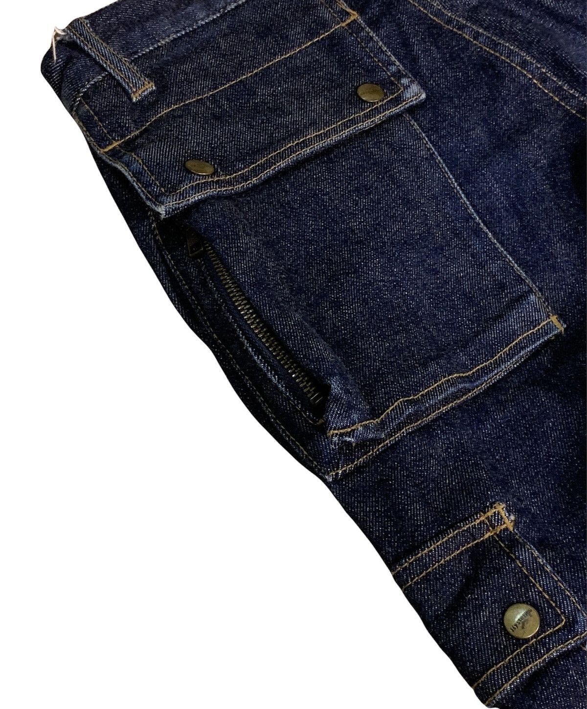 Hysteric Glamour Hysteric Glamour Cargo Jeans Pocket Tactical Denim Size US 29 - 9 Thumbnail