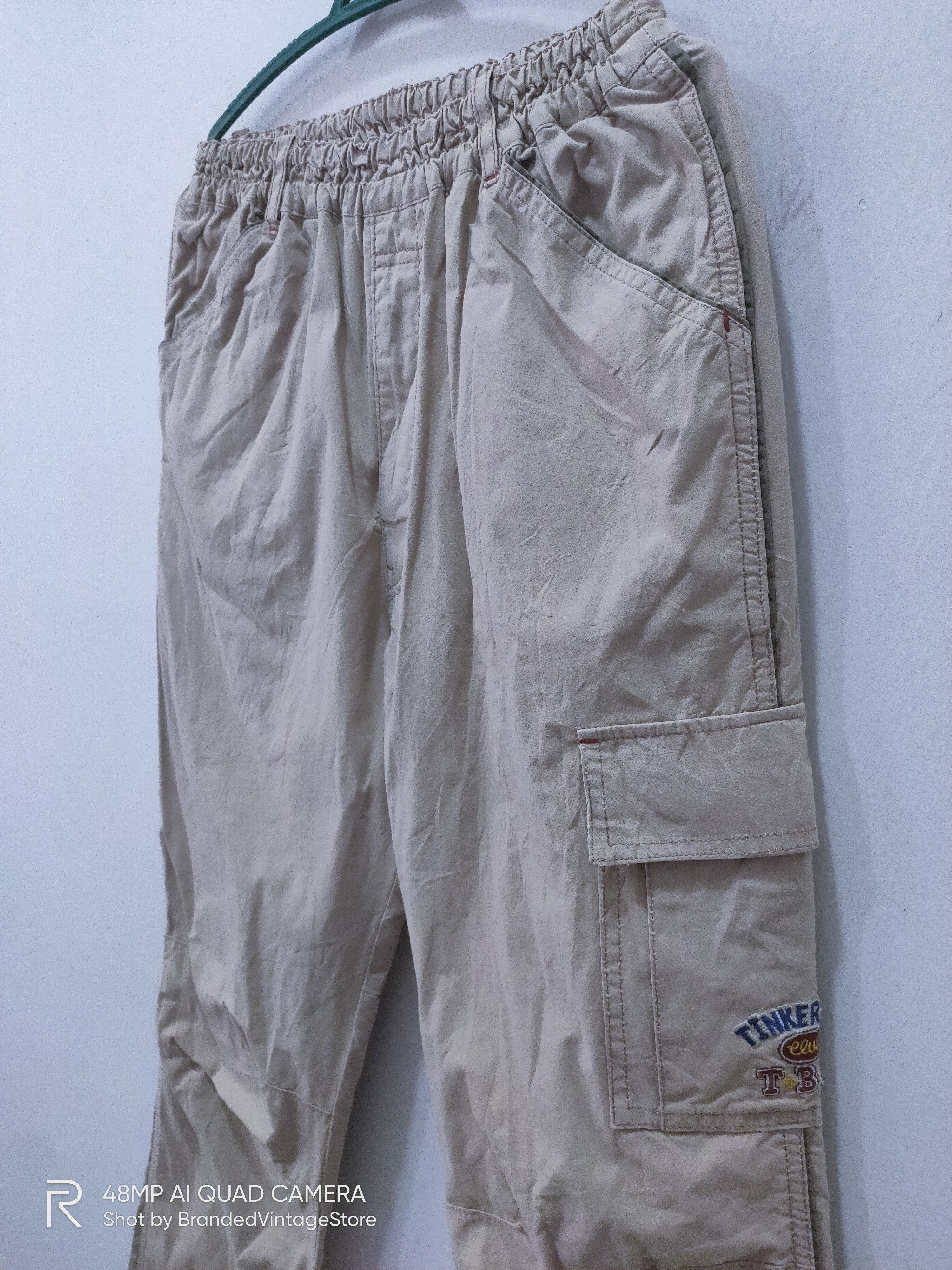 Japanese Brand TINKERBELL CLUB Elastic Waist Jogger Track Cargo Sweatpants Size US 28 / EU 44 - 7 Thumbnail