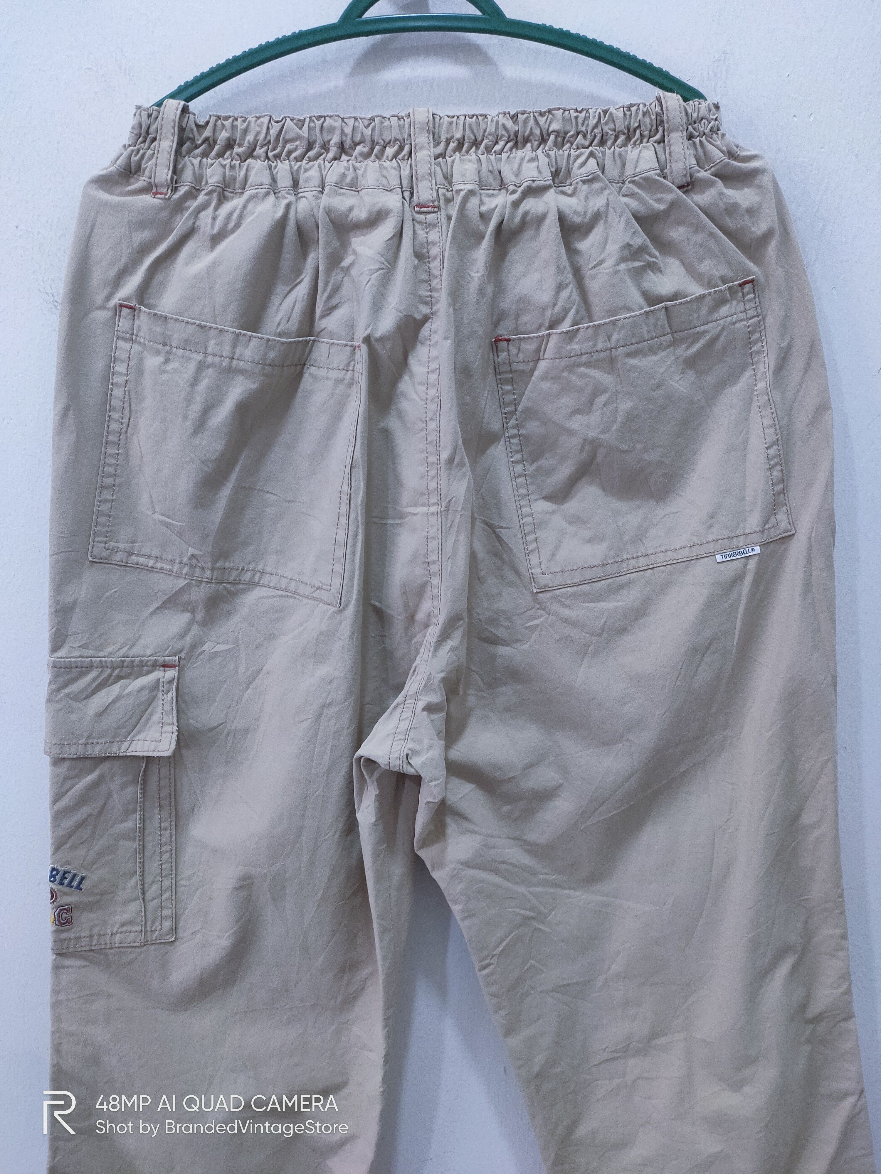 Japanese Brand TINKERBELL CLUB Elastic Waist Jogger Track Cargo Sweatpants Size US 28 / EU 44 - 8 Thumbnail