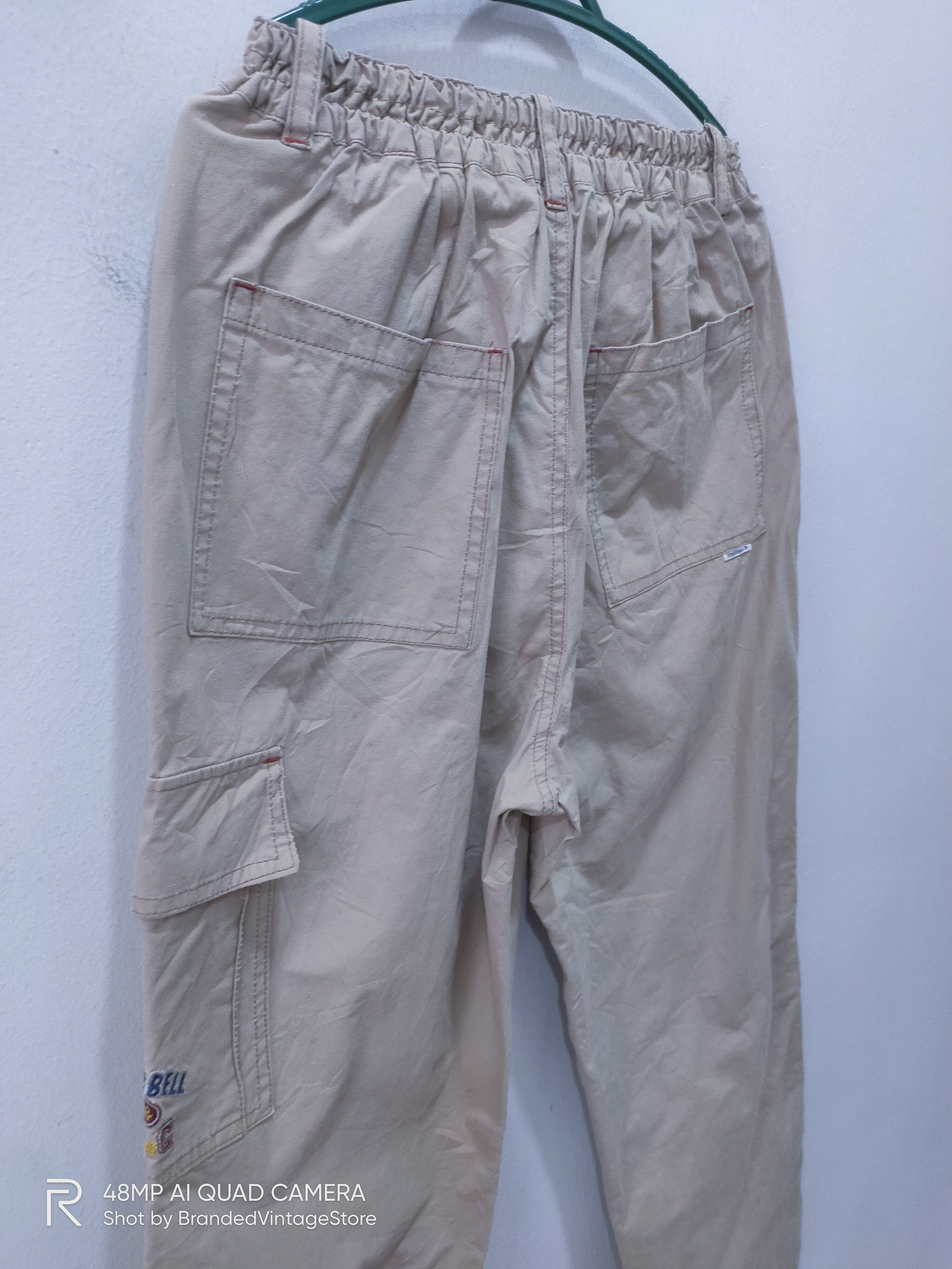 Japanese Brand TINKERBELL CLUB Elastic Waist Jogger Track Cargo Sweatpants Size US 28 / EU 44 - 10 Thumbnail