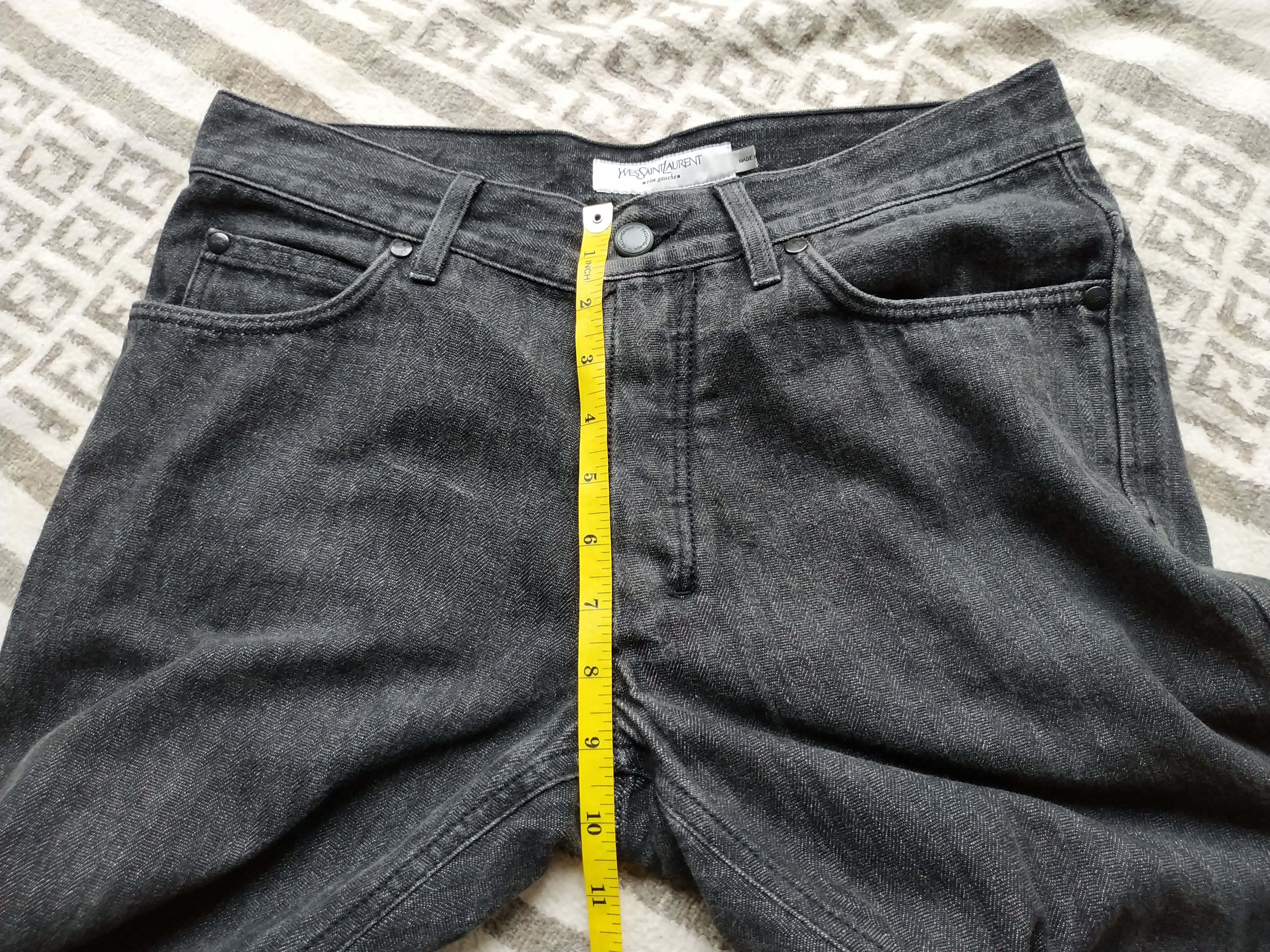 Yves Saint Laurent Yves Saint Lauren Herringbone Pants Size US 30 / EU 46 - 18 Thumbnail