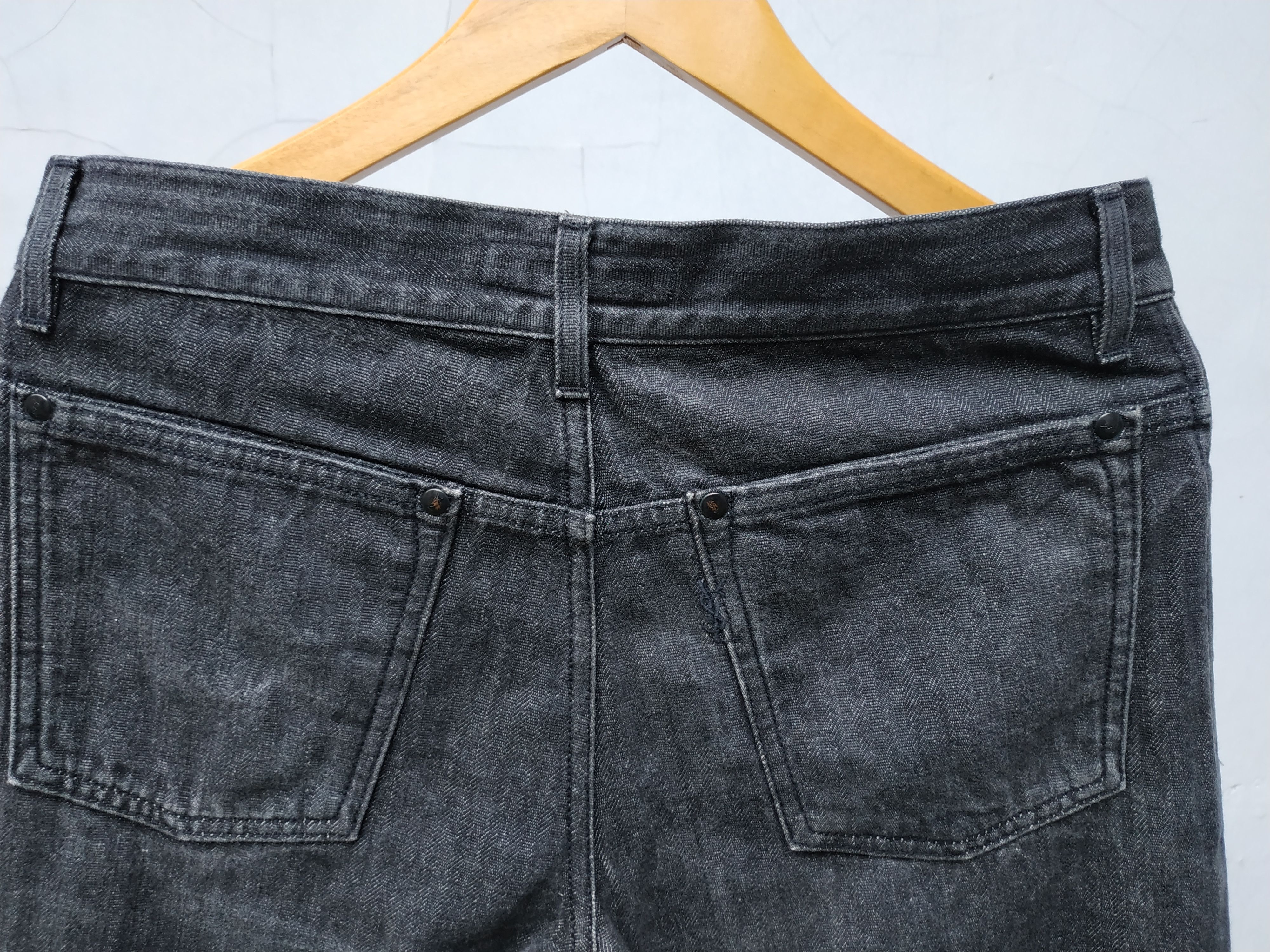 Yves Saint Laurent Yves Saint Lauren Herringbone Pants Size US 30 / EU 46 - 9 Thumbnail