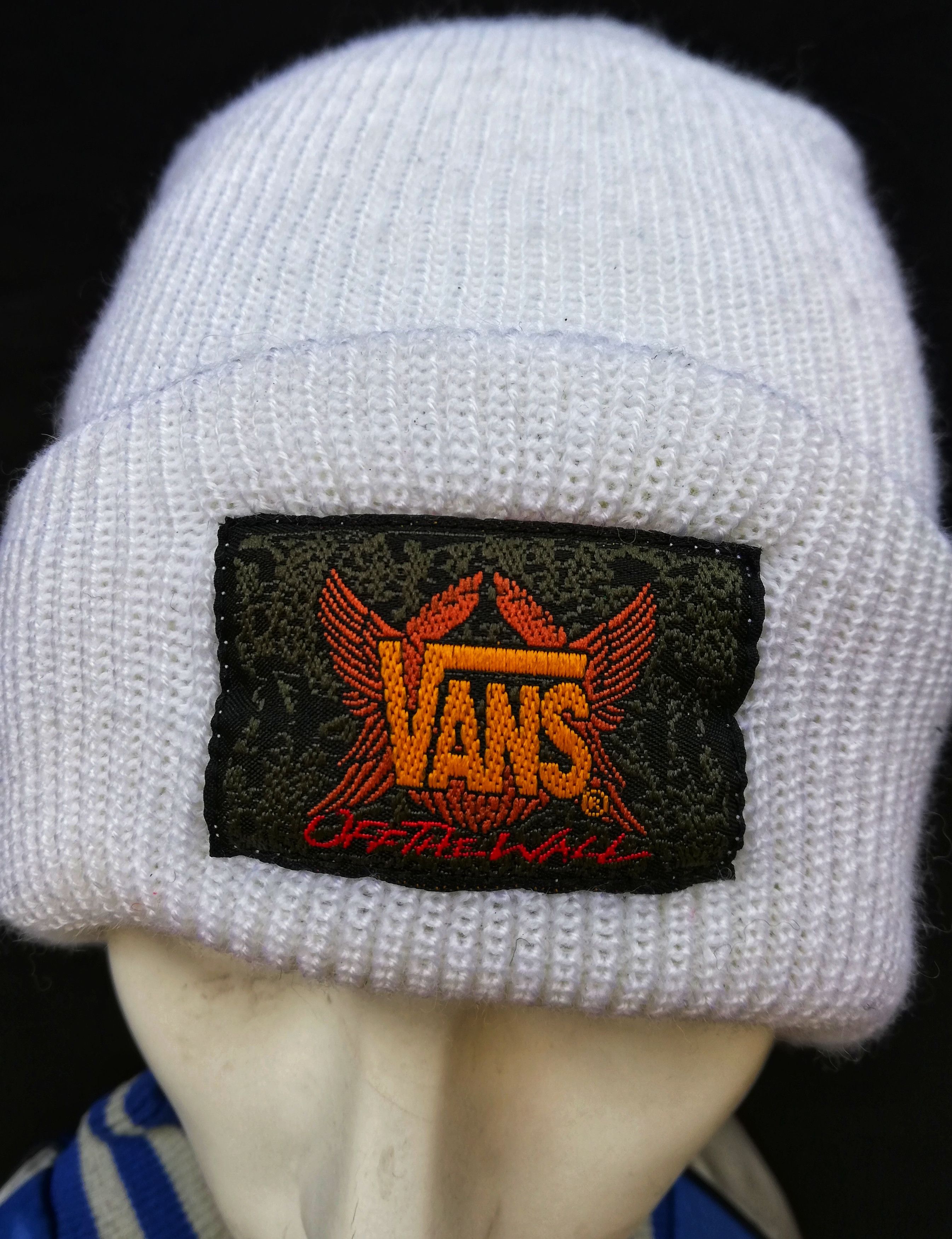 Vans 🔥Vans Off The Wall Folding Beanie Hat 100% acrylic🔥 Size ONE SIZE - 6 Thumbnail