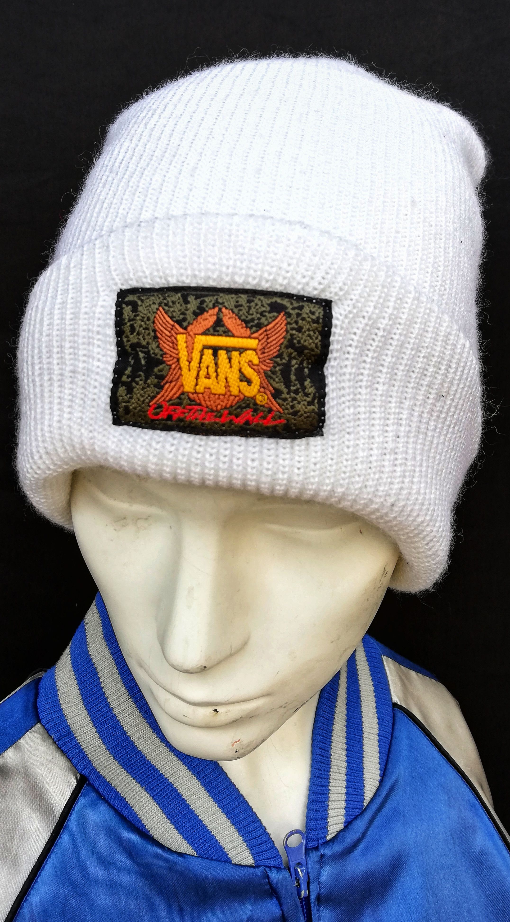 Vans 🔥Vans Off The Wall Folding Beanie Hat 100% acrylic🔥 Size ONE SIZE - 2 Thumbnail