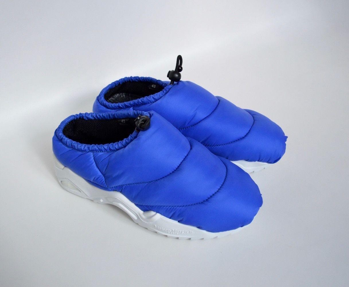 image of Maison Margiela A/w 18 Sample Puffy Slipper Sneakers in Blue/White, Men's (Size 10)