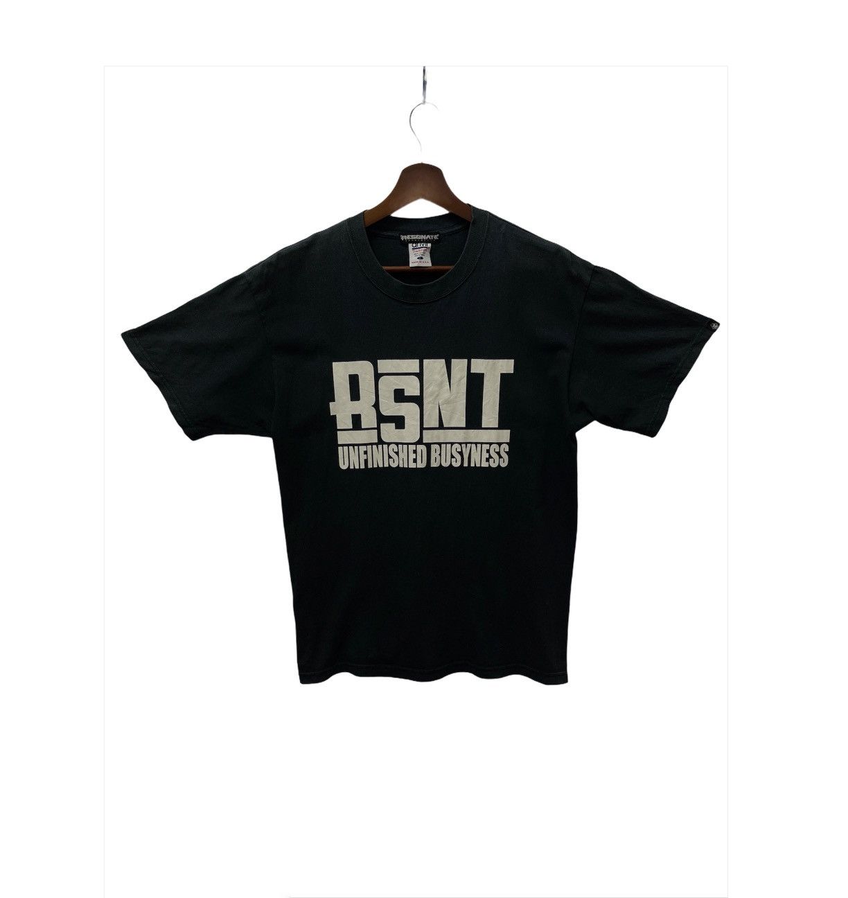 Good Enough × Hiroshi Fujiwara × Vintage Vintage Good Enough RSNT Unnfinished Busyness Tee Size US L / EU 52-54 / 3 - 1 Thumbnail